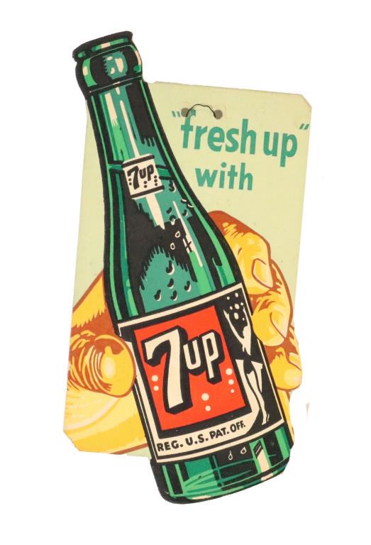 Fresh Up with 7UP Diecut Fan Pull (1 of 2)