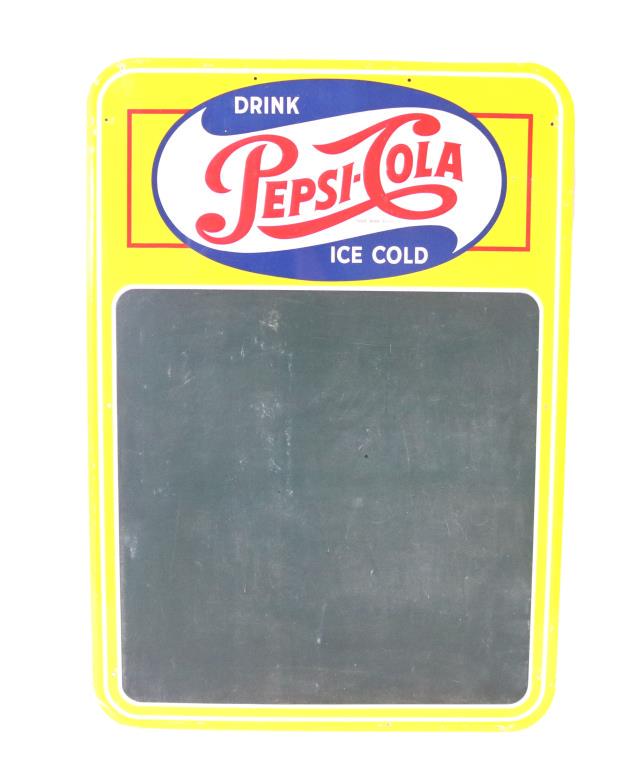 Drink Pepsi-Cola Ice Cold Tin Chalkboard (1 of 2)