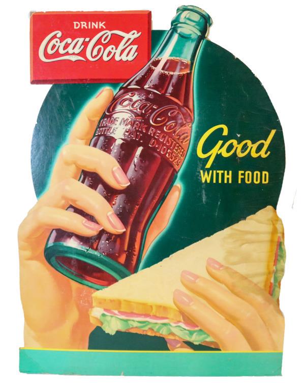 Drink Coca-Cola Good with Food Easel Back (1 of 2)