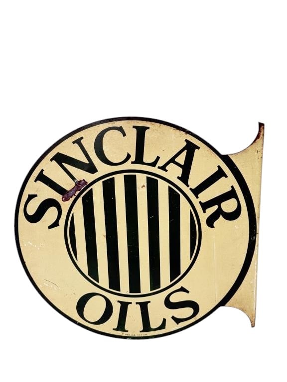 Sinclair Oils Tin Flange (1 of 2)