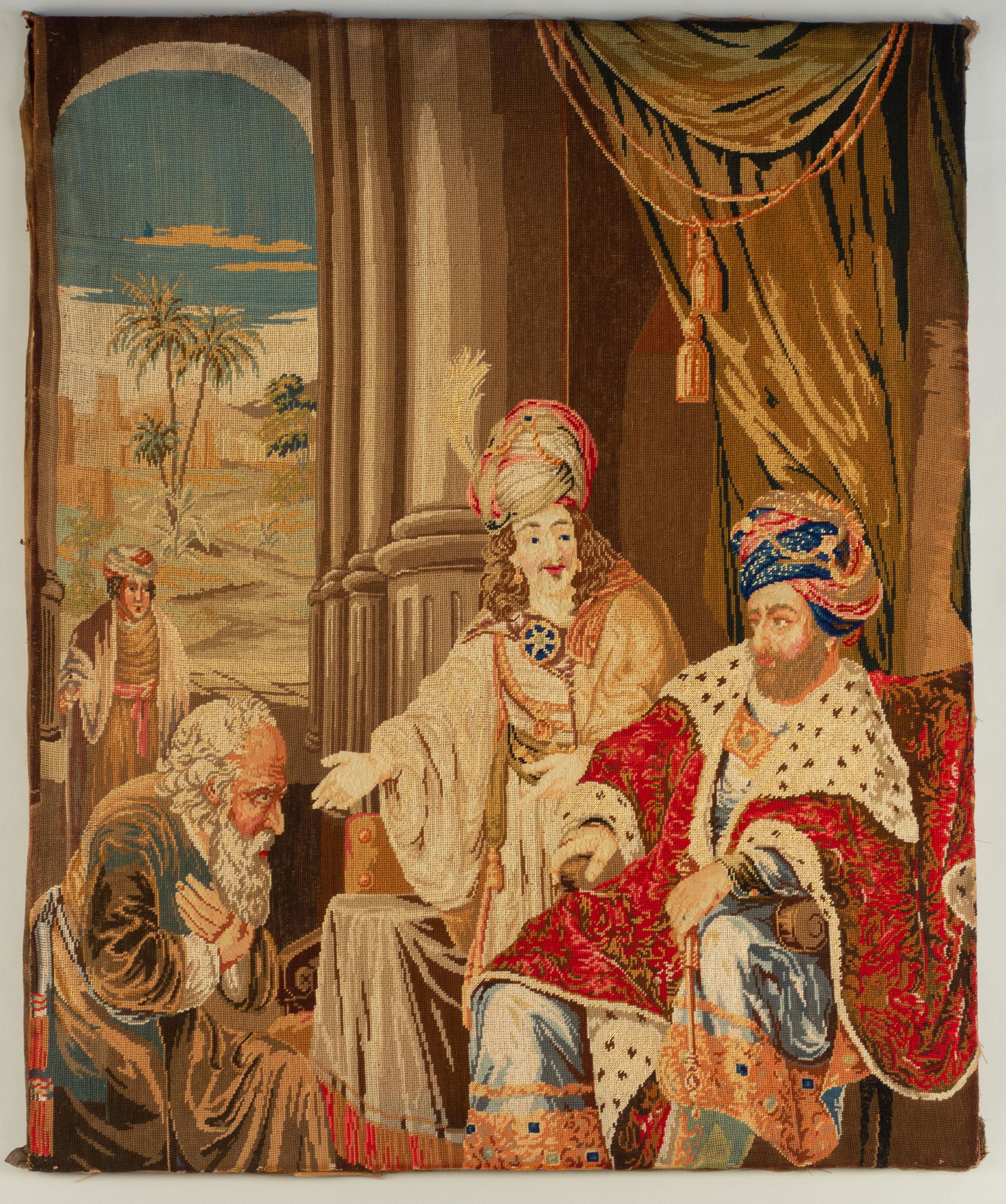 19th Century English Needlepoints, Group of Two (1 of 4)