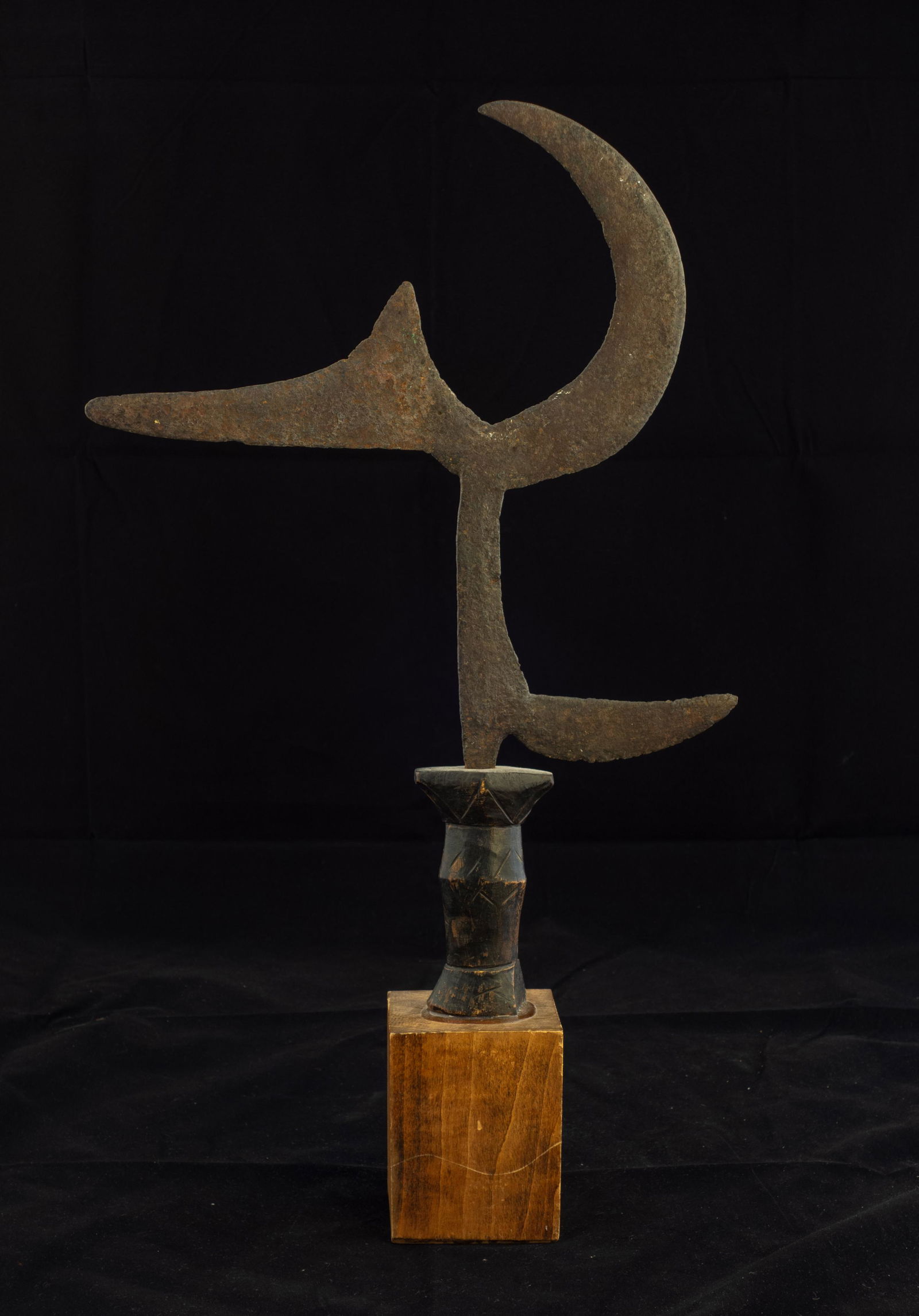Antique African Sword on Stand (1 of 2)