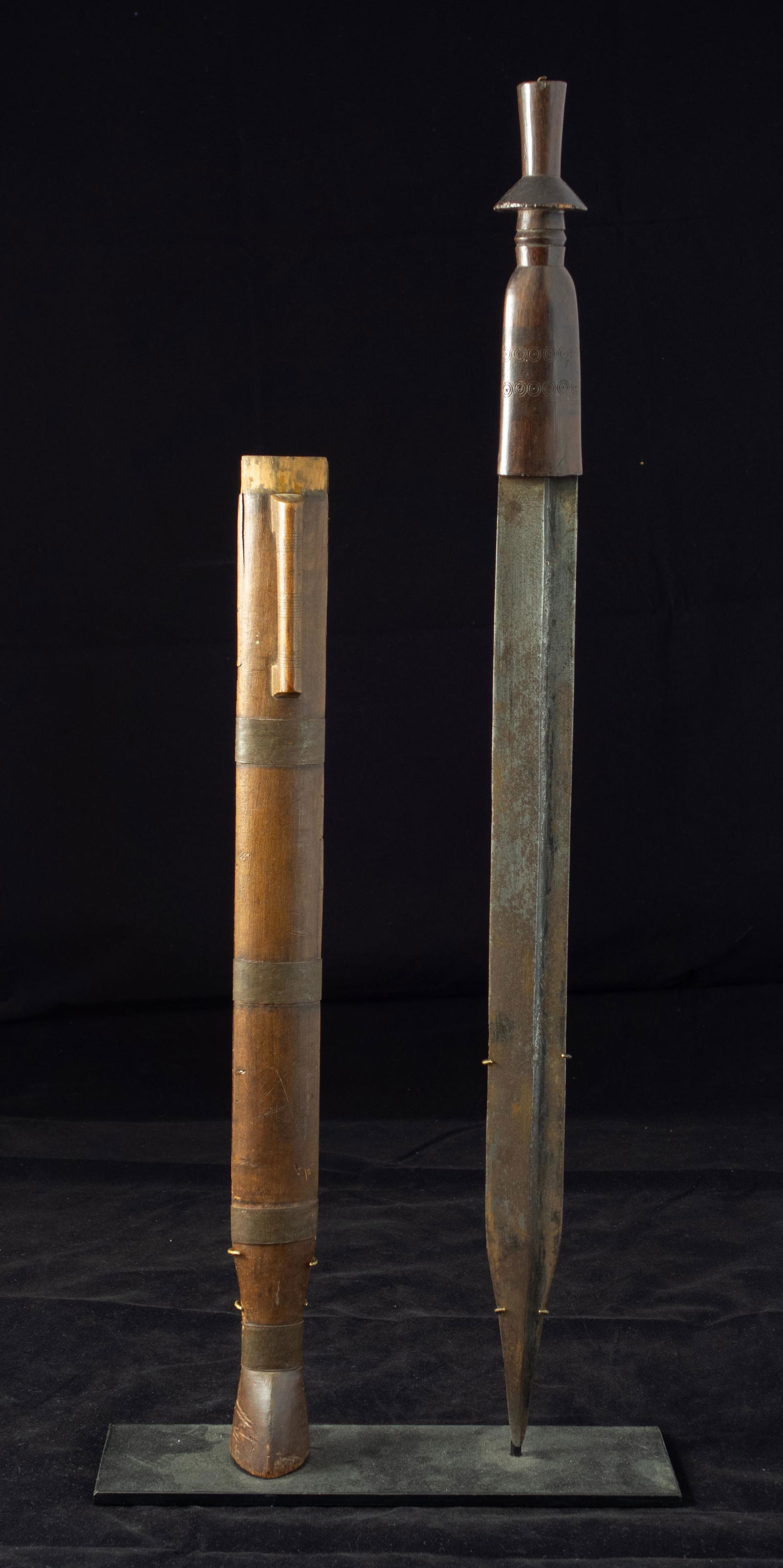 Antique African Sword With Sheath (1 of 4)