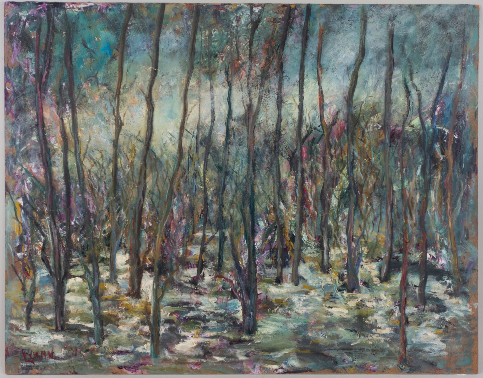 Milton Lunin, "March Woods" (1 of 3)