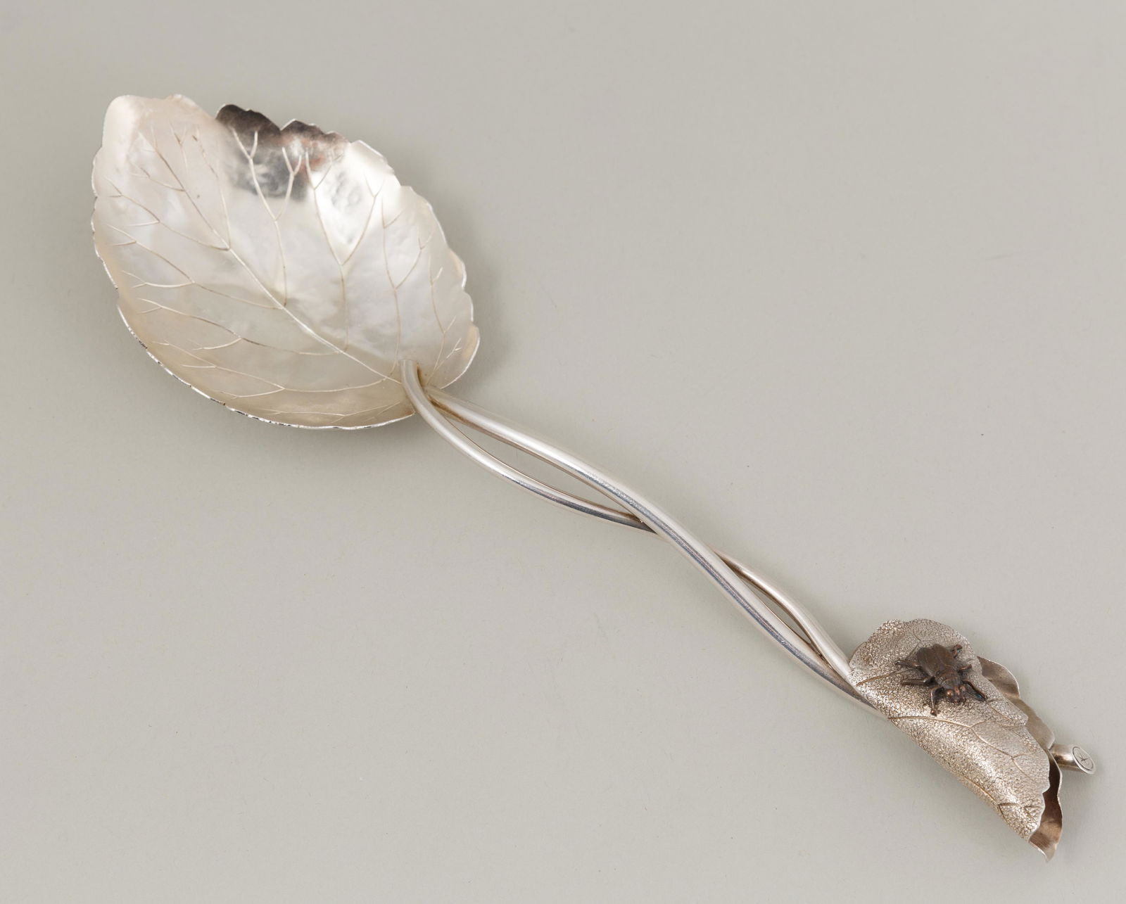Shiebler Mixed Metals Serving Spoon (1 of 5)