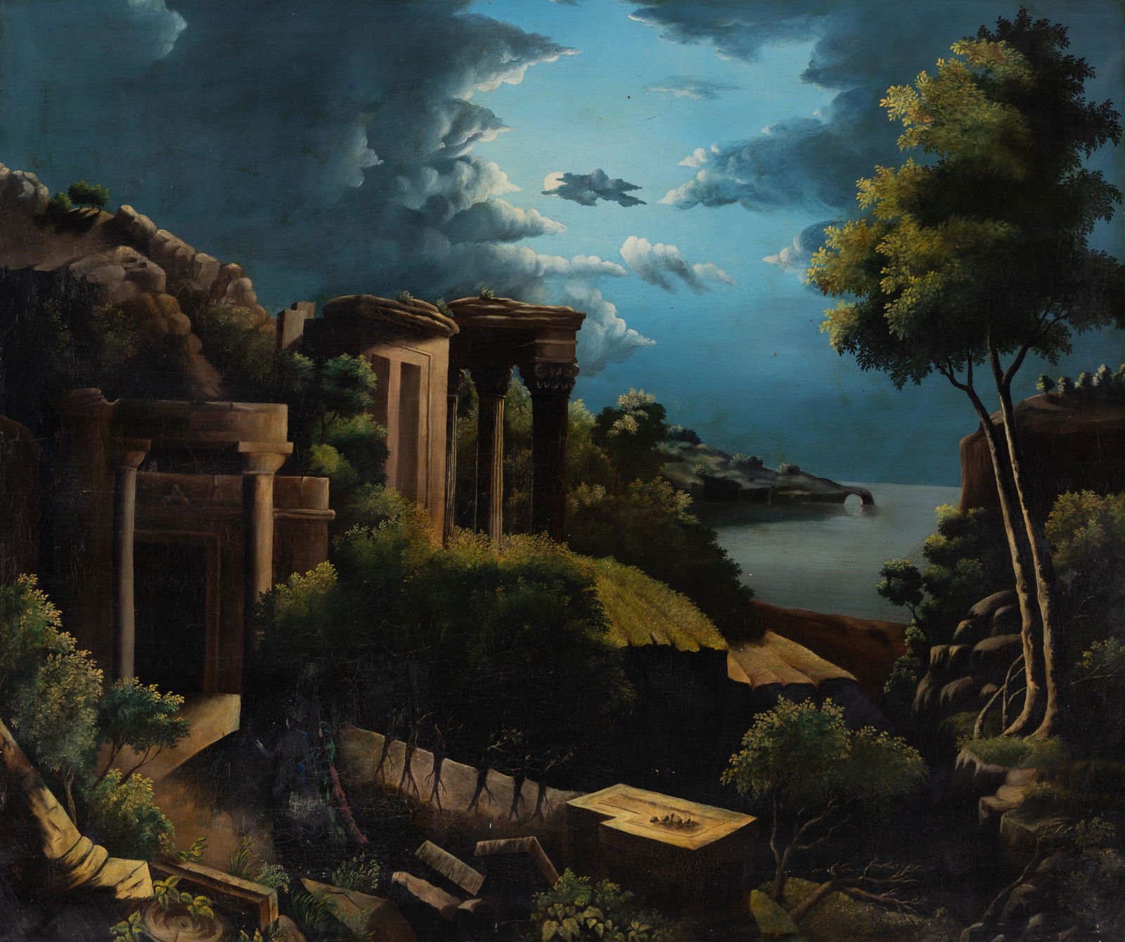 19th Century Fantasy Landscape (1 of 6)