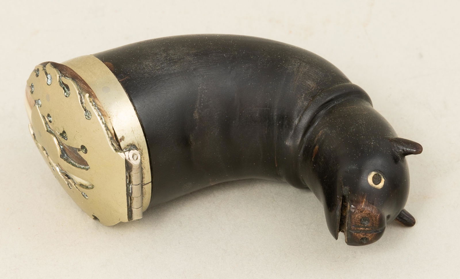 Antique Scottish Figural Snuff Moll (1 of 5)