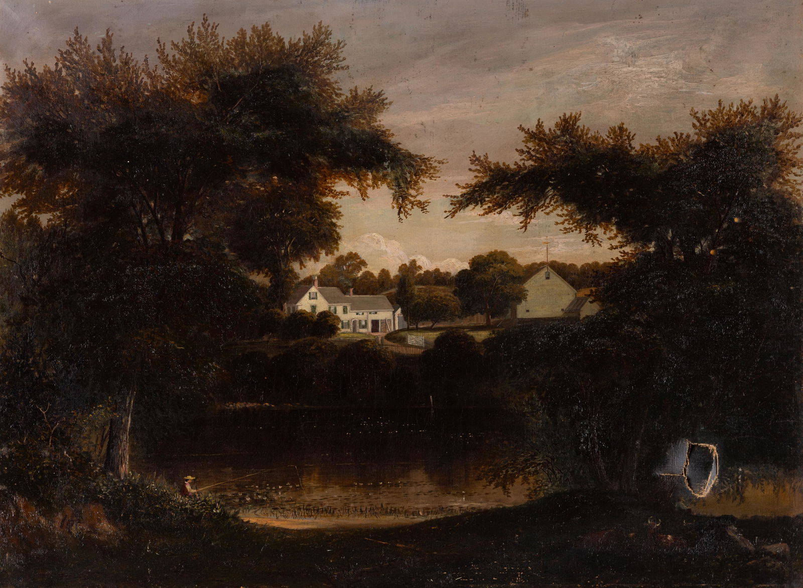 Manner of David Johnson, Fishing Youth (1 of 6)