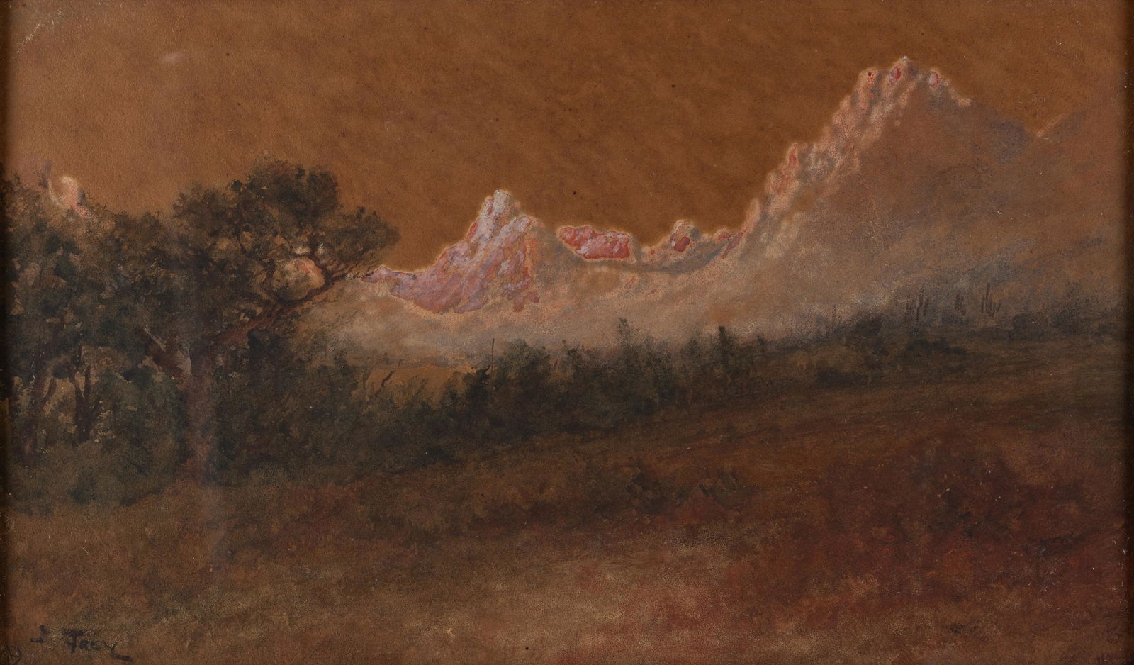 Attributed to Joseph P. Frey, Mountain Landscape (1 of 5)