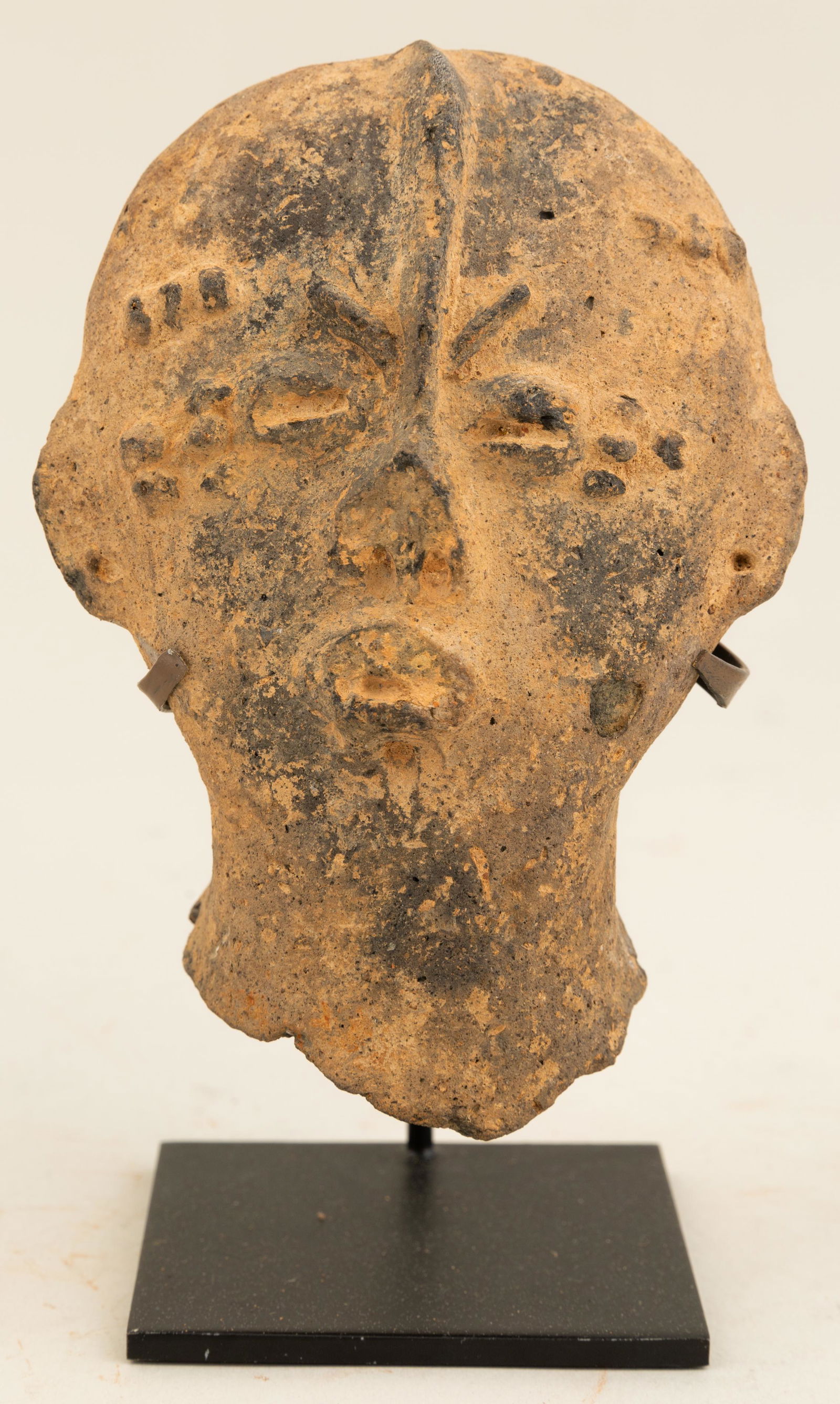 Ancient Terracotta Bura Head (1 of 7)