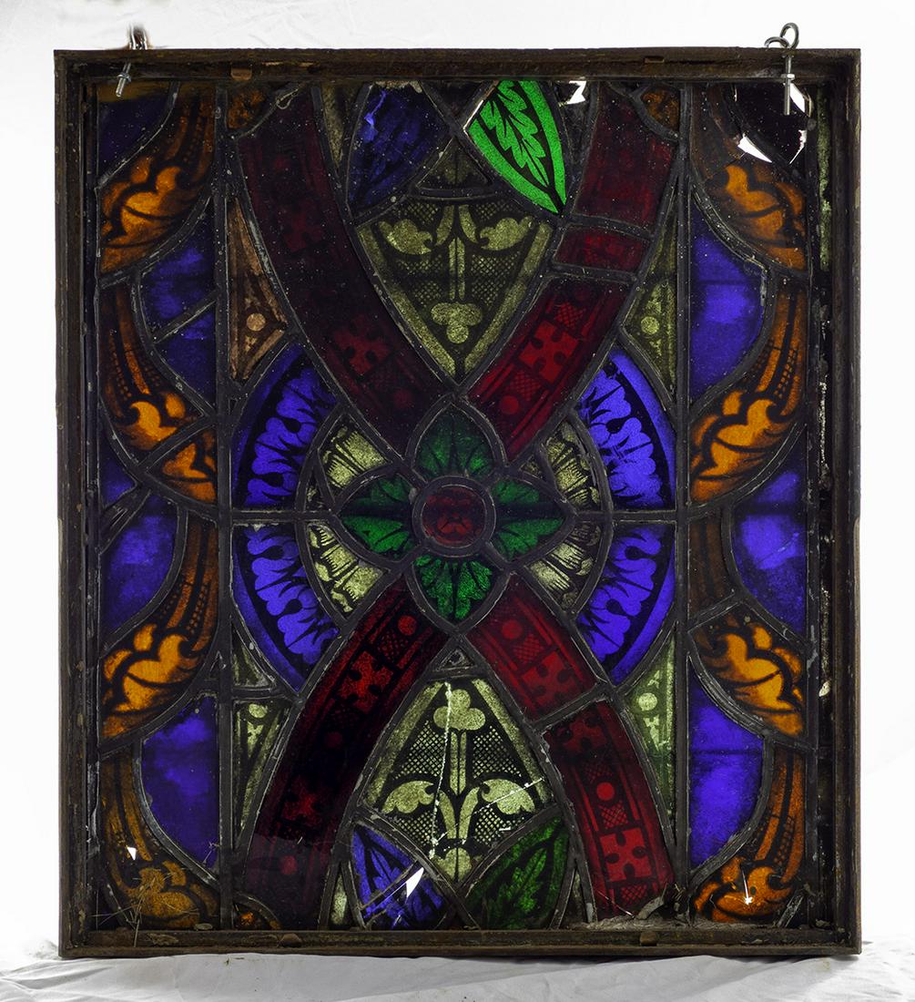 Iron & Stained Glass Window (1 of 4)