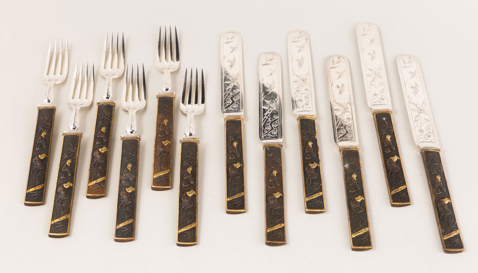 Aesthetic Kozuka Japaneseque 12-Piece Mixed Metals Set (1 of 9)