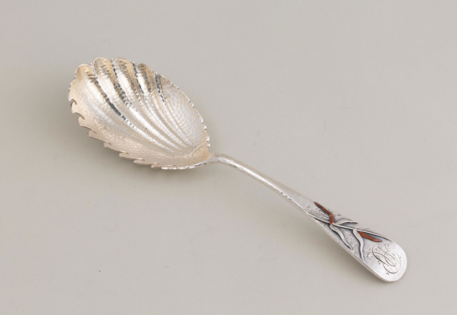 Whiting Mixed Metals Macaroni Server (1 of 6)