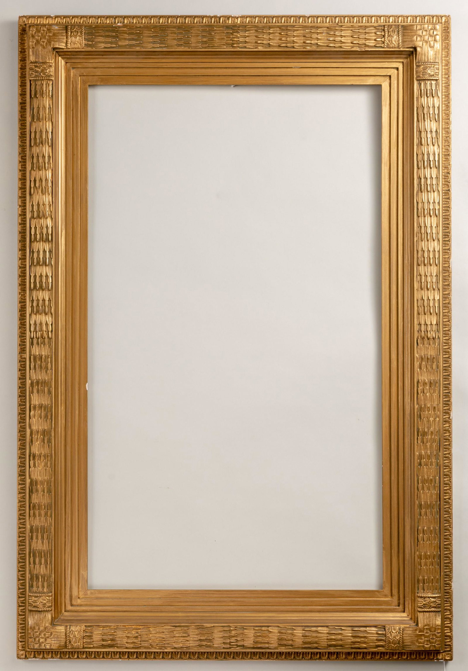 Stanford White Style Gilt Basket Weave Frame (1 of 4)