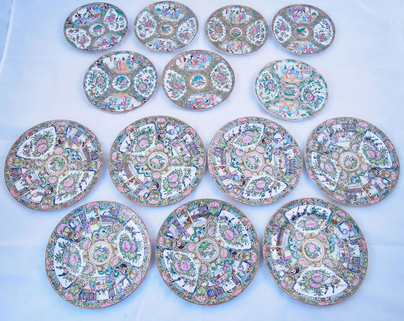 Rose Medallion Dinnerware Lot (1 of 10)