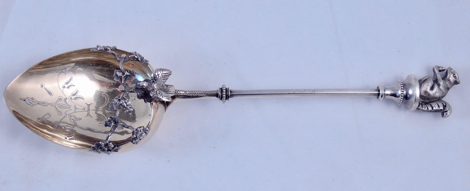 John Wendt Sterling Figural Squirrel Nut Scoop (1 of 7)