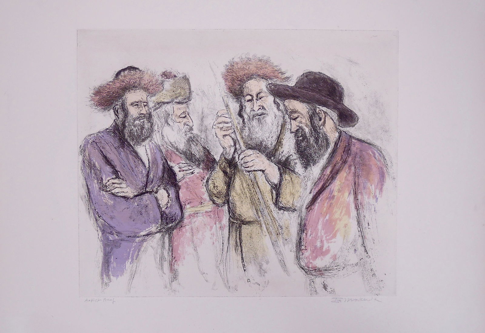 6 Ira Moskowitz Judaica Prints (1 of 11)