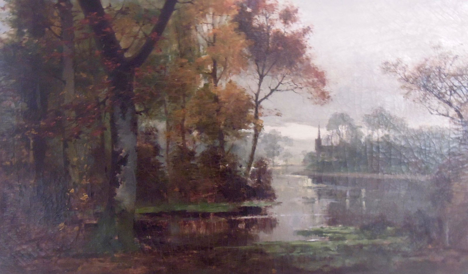 English Landscape, Riverside Abbey (1 of 3)