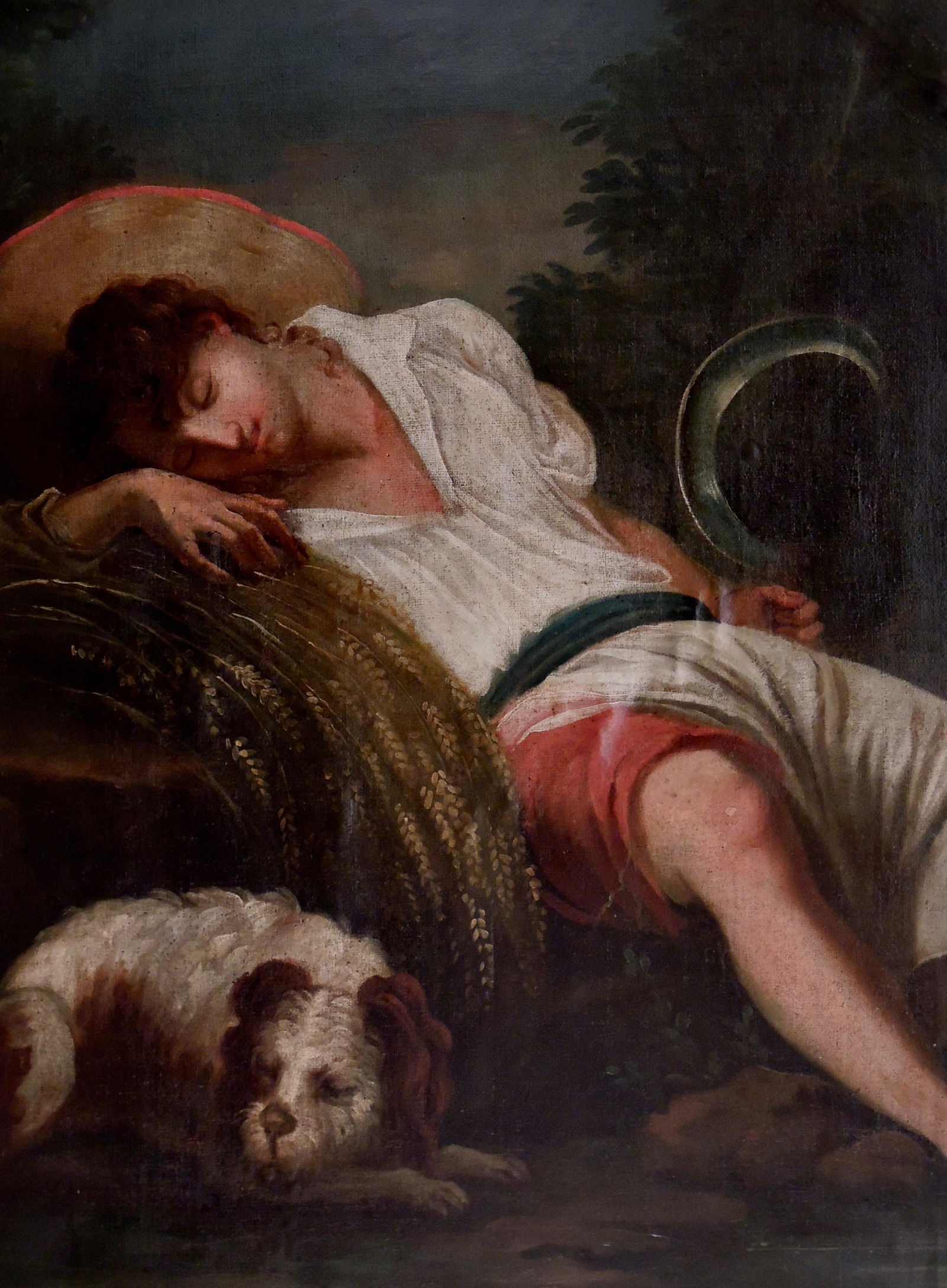 Circle of Francois Boucher, Resting Youth (1 of 6)