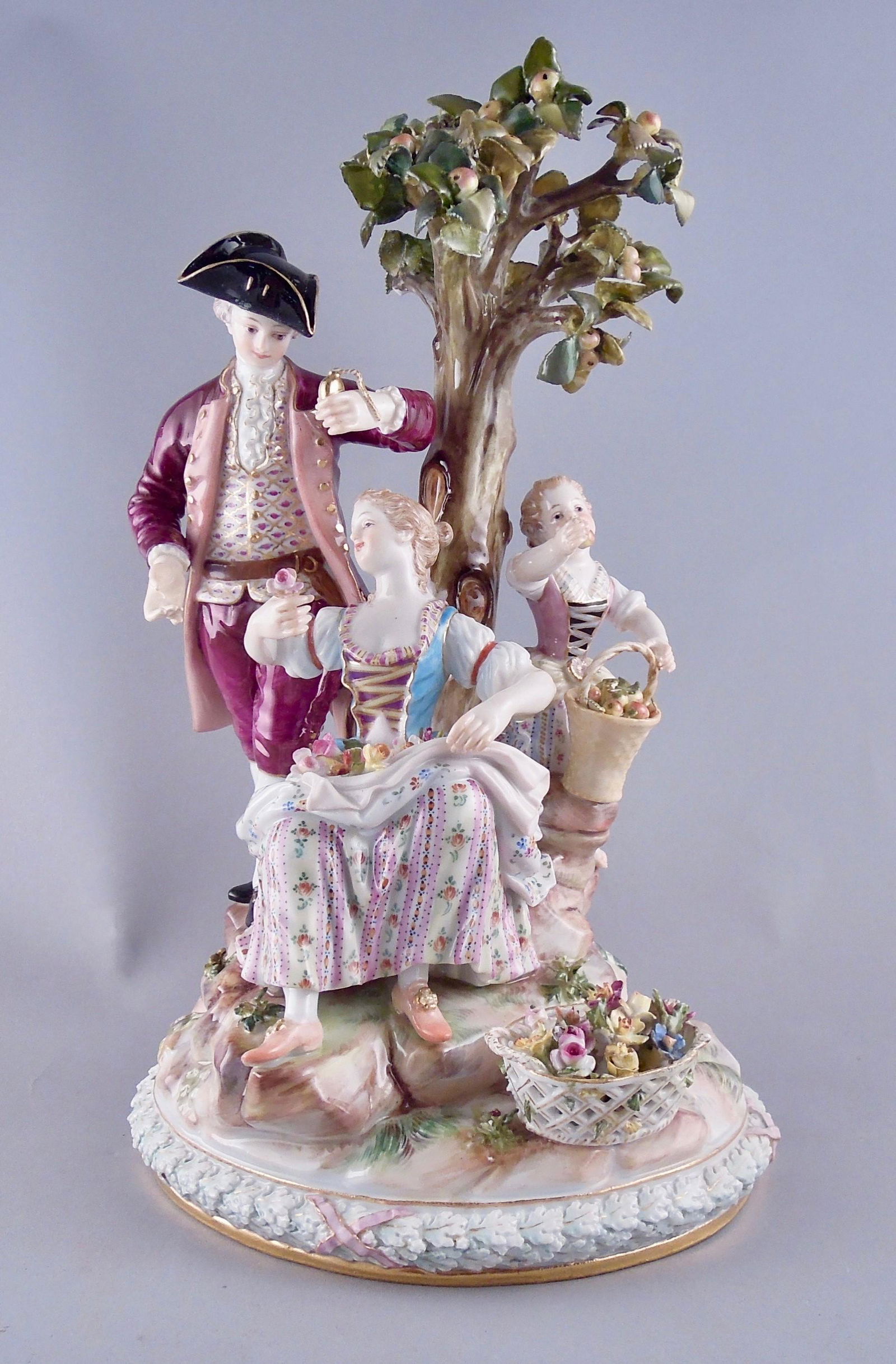 Antique Meissen Figural Group (1 of 9)