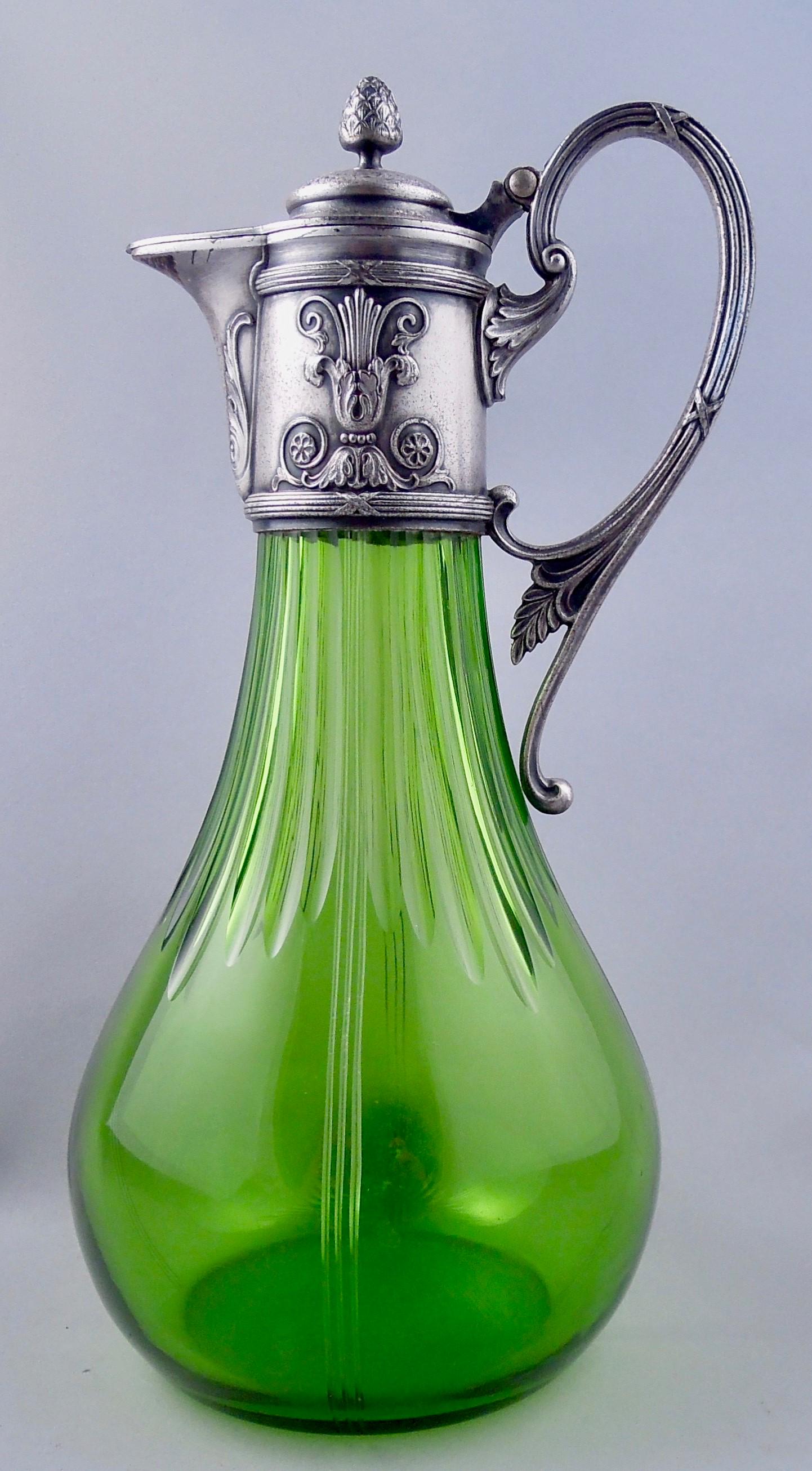 WMF Mounted Silverplate Covered Jug (1 of 8)