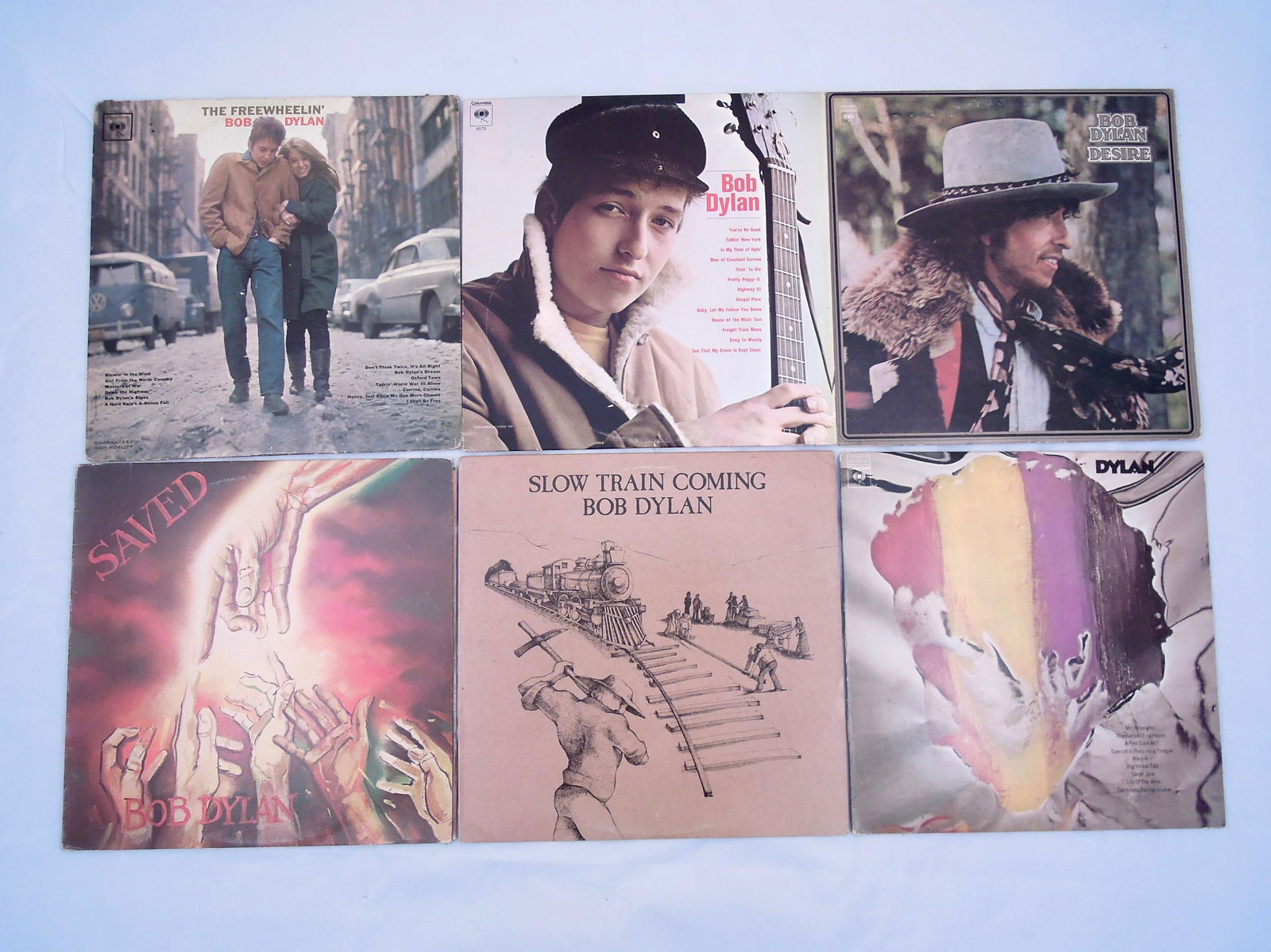 Large Lot of Vintage Bob Dylan Albums. (1 of 8)