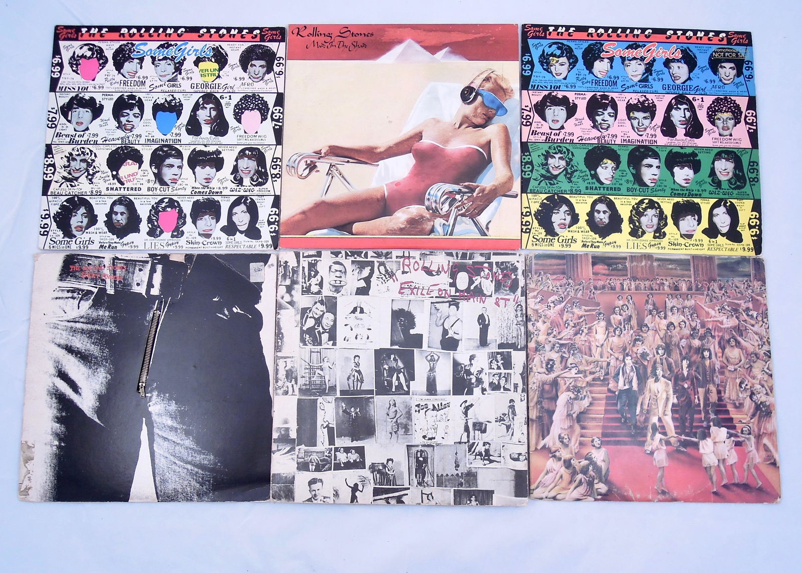 Lot of 16 Rolling Stones Record Albums (1 of 6)