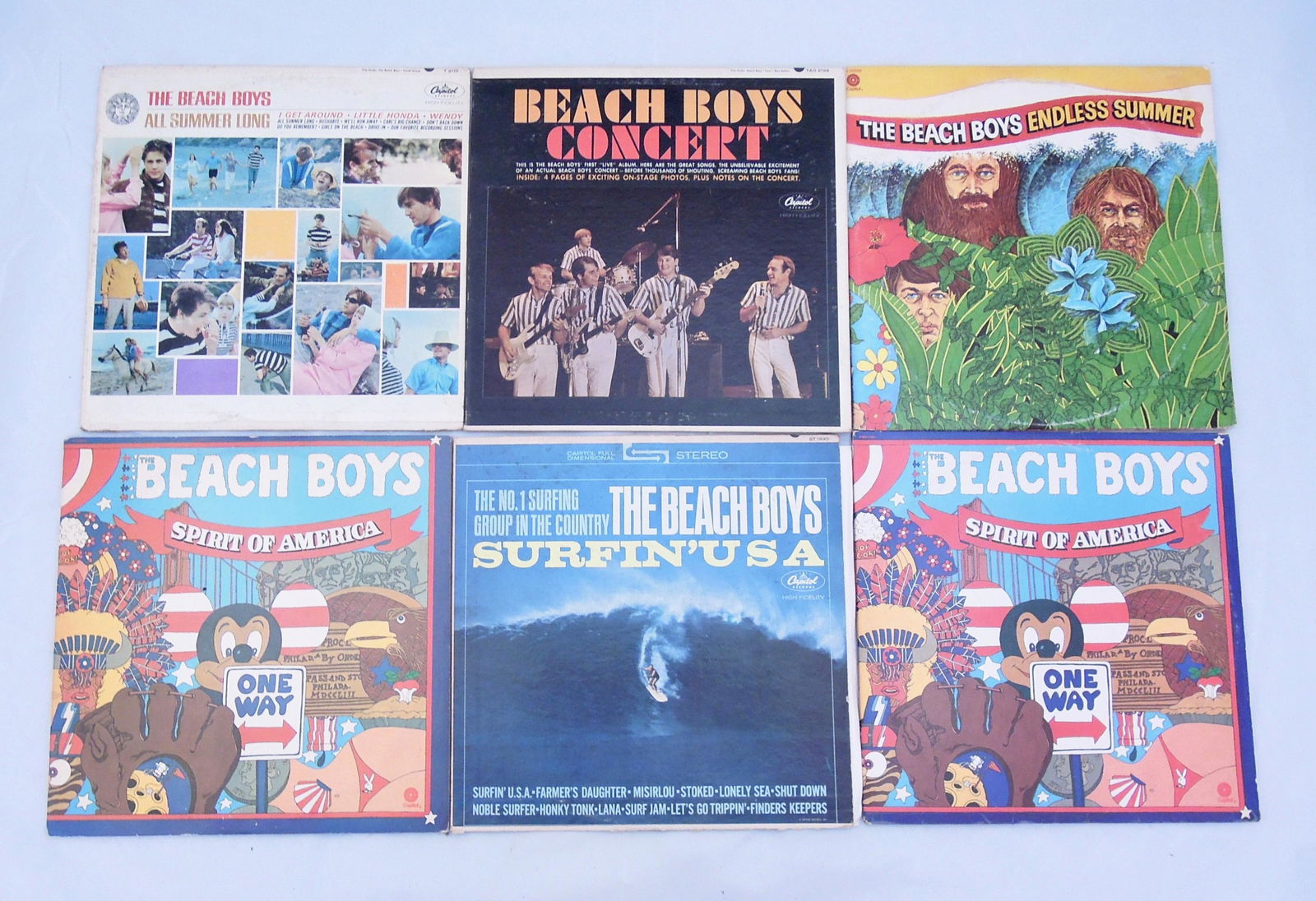 Vintage Beach Boys Albums (1 of 2)