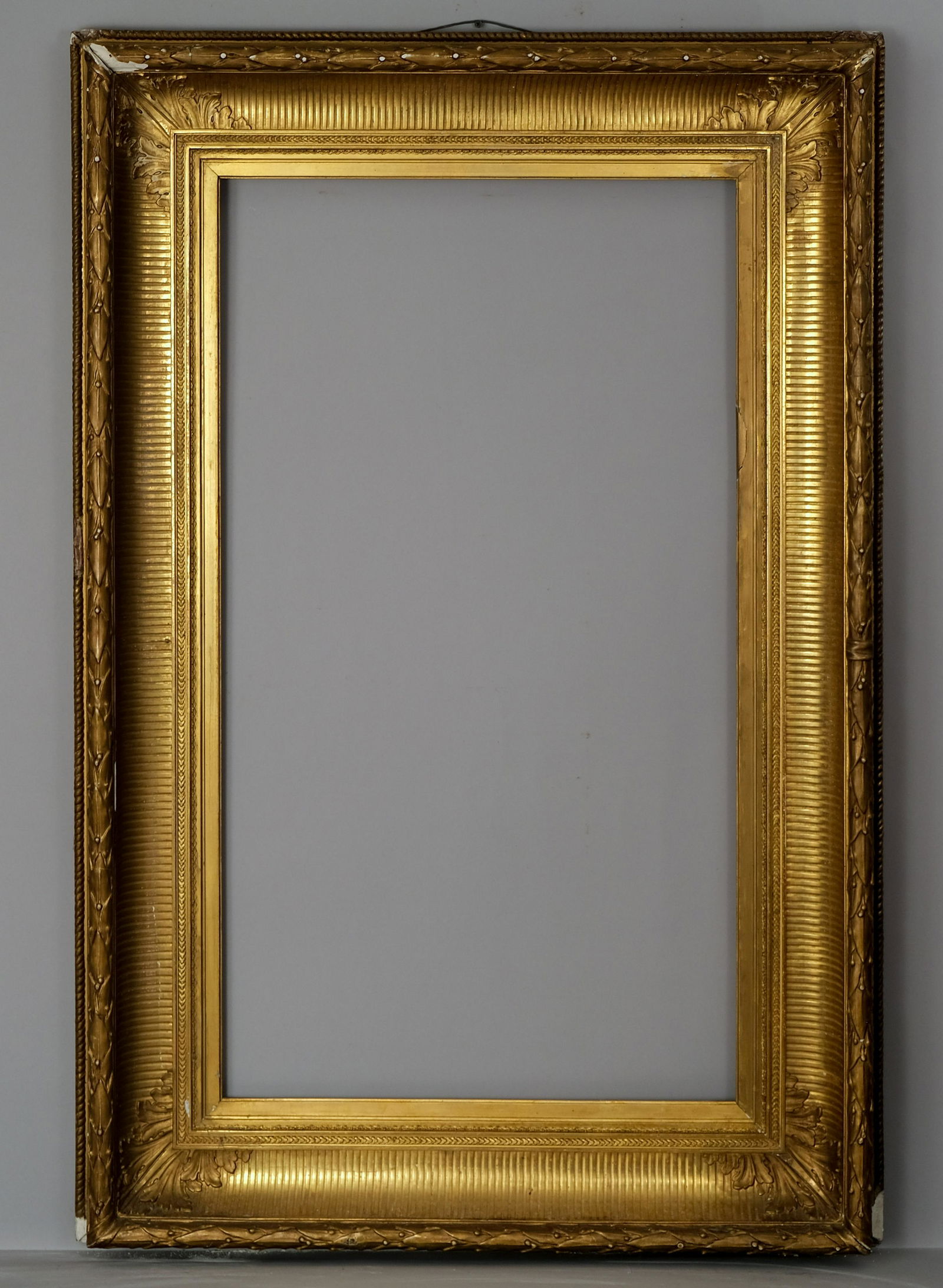Large French Neo Classical Fluted Cove Frame (1 of 4)