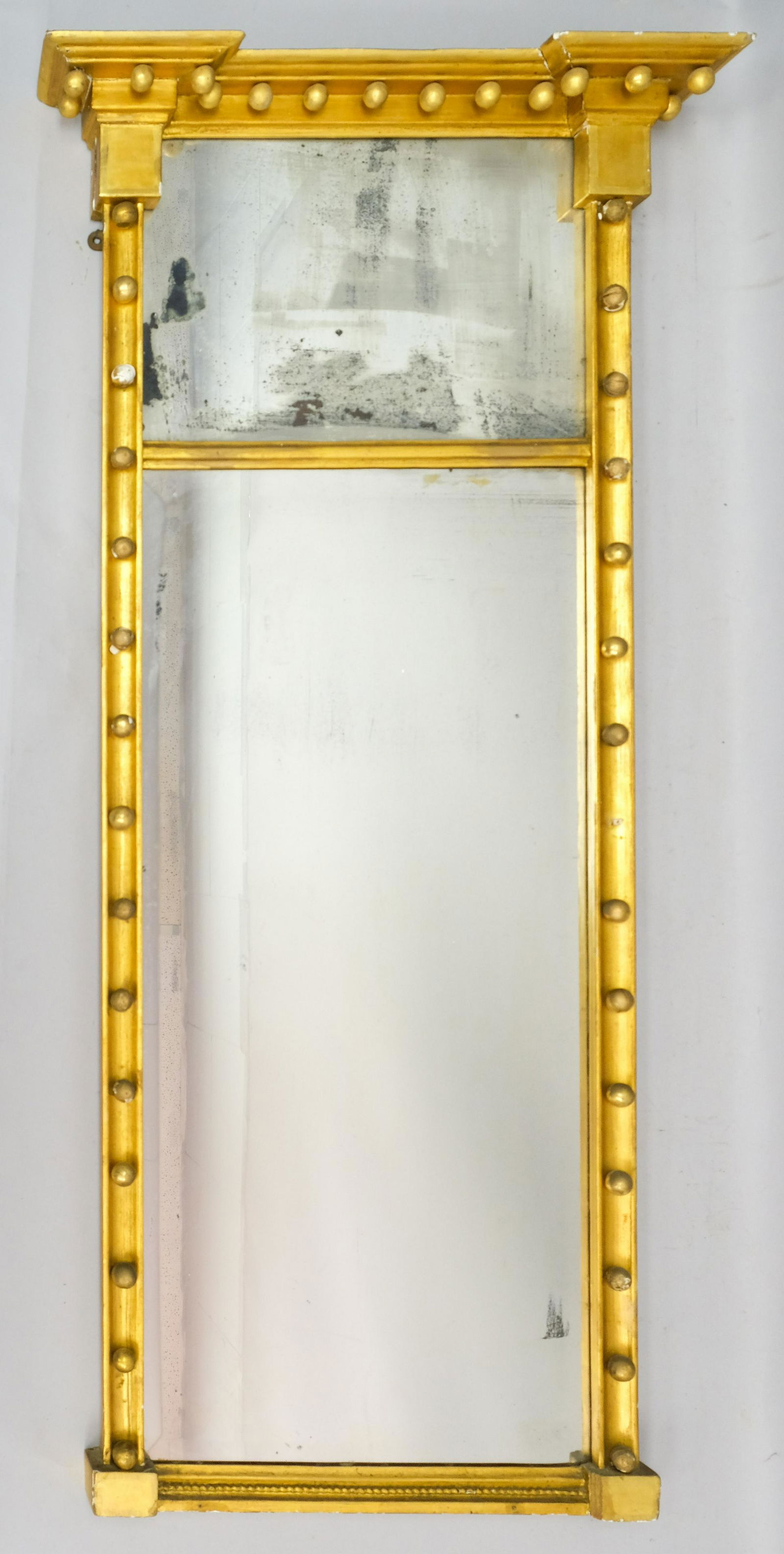 Federal Giltwood Tabernacle Pier Mirror (1 of 4)
