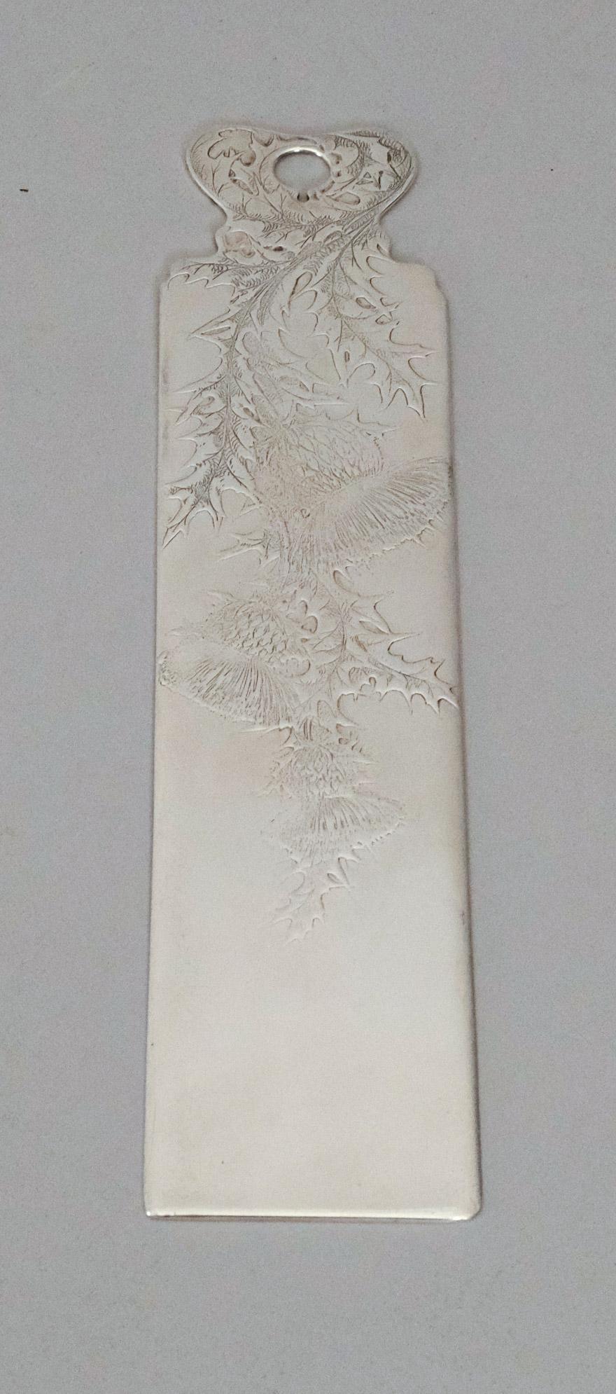 Tiffany Sterling Silver Acid Etched Check Cutter (1 of 7)