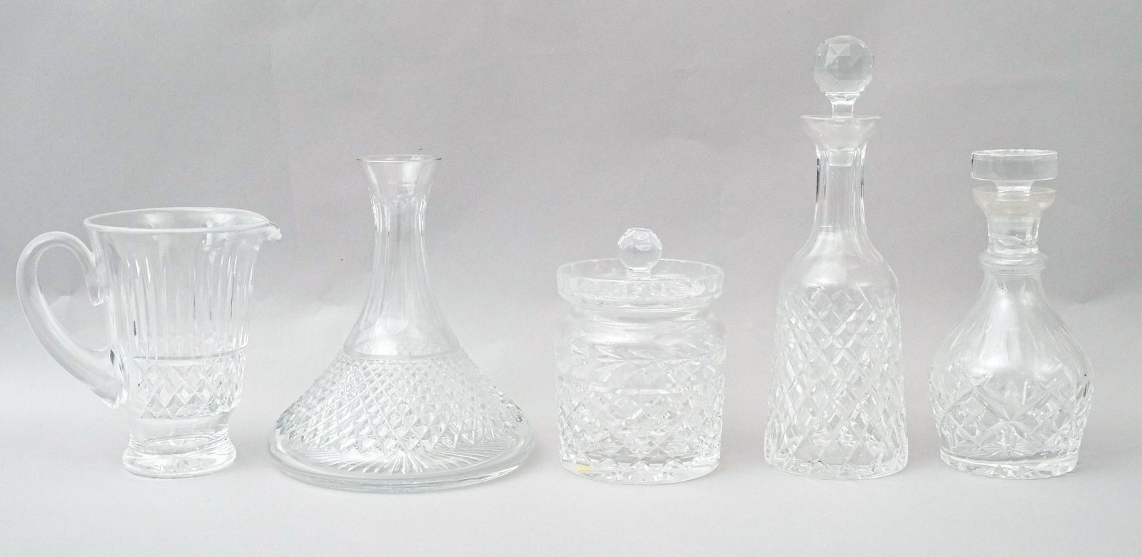 Lot of Waterford Crystal Decanters and Bar Ware (1 of 5)