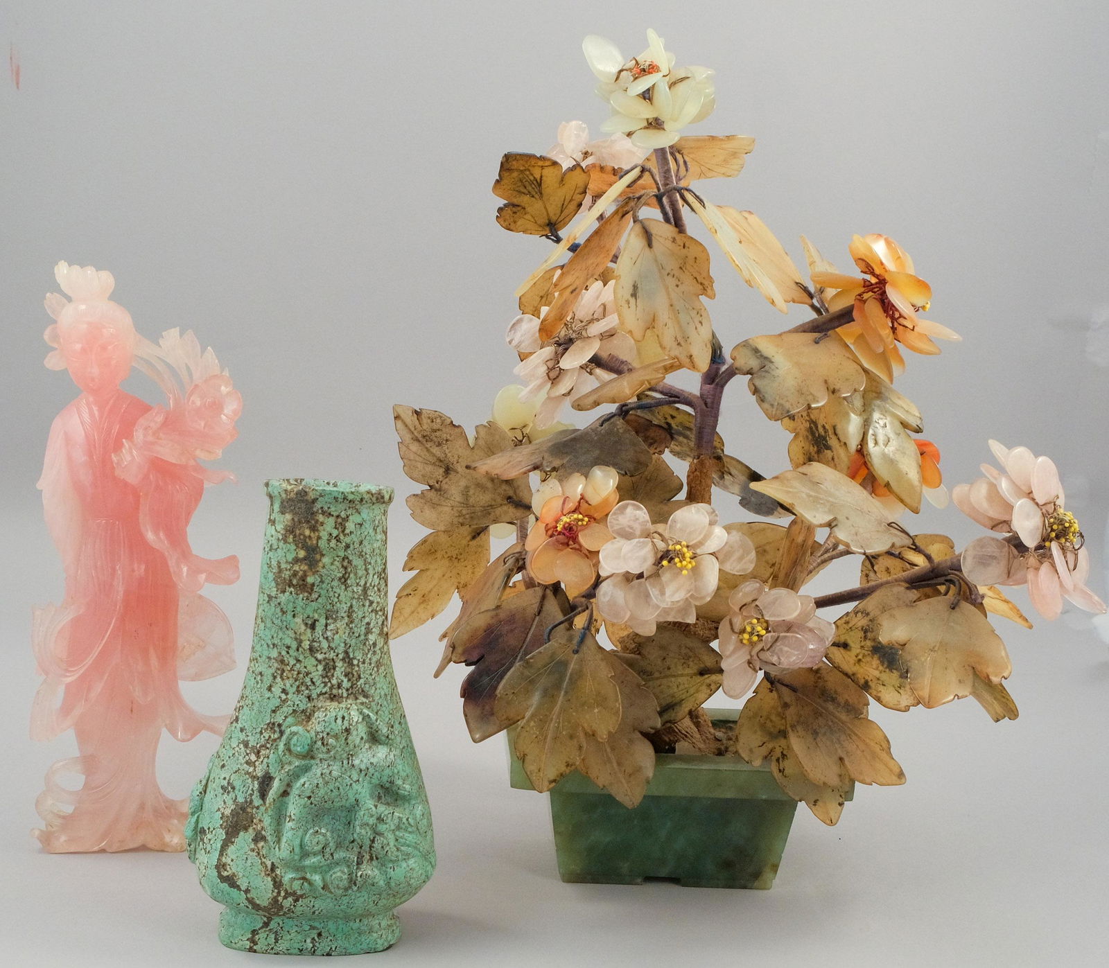 Group of 3 Chinese Stone Articles (1 of 8)