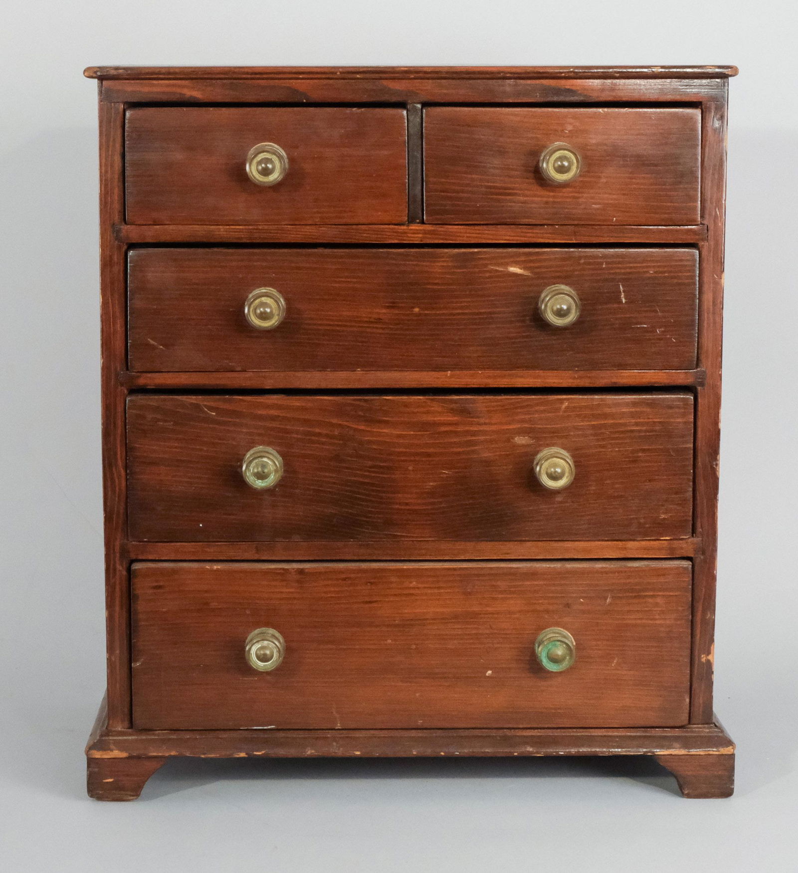 Antique Sheraton Salesman Sample Chest of Drawer (1 of 10)