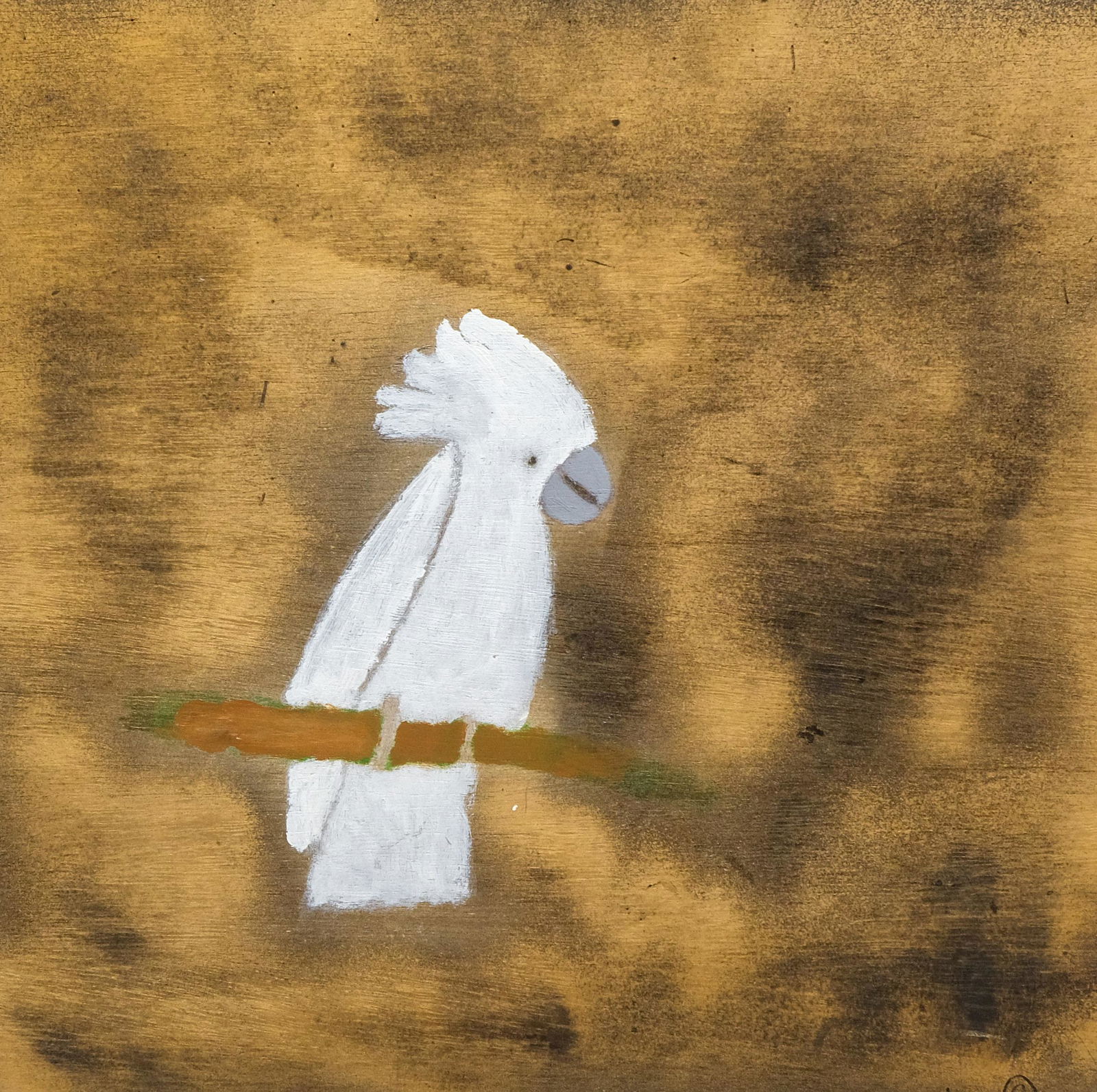 Earl Swanigan, Cockatoo Outsider Art Painting (1 of 5)