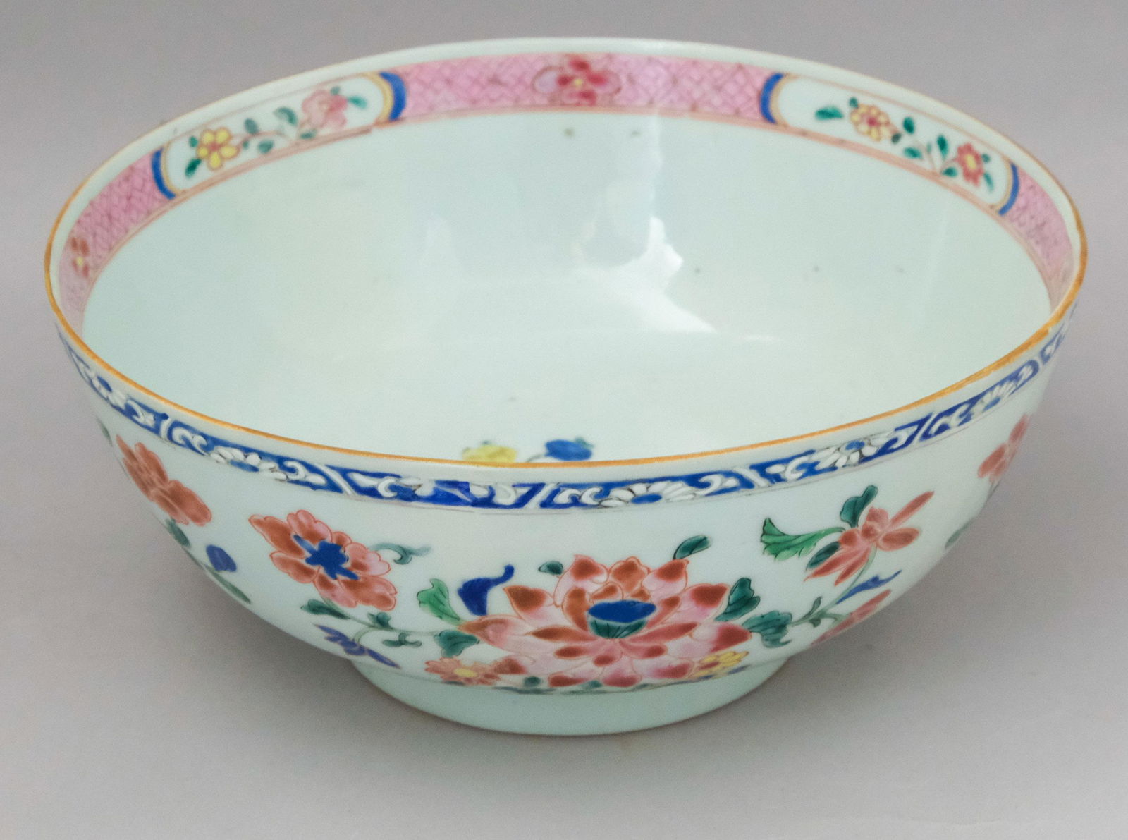 Antique Chinese Export Fruit Bowl (1 of 4)