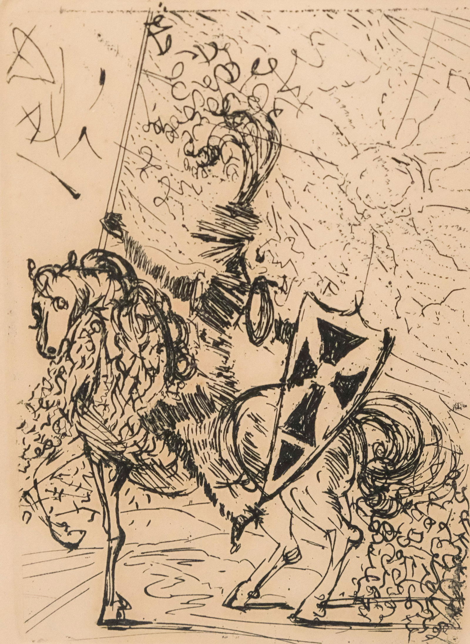 Salvador Dali, El Cid Etching (1 of 7)