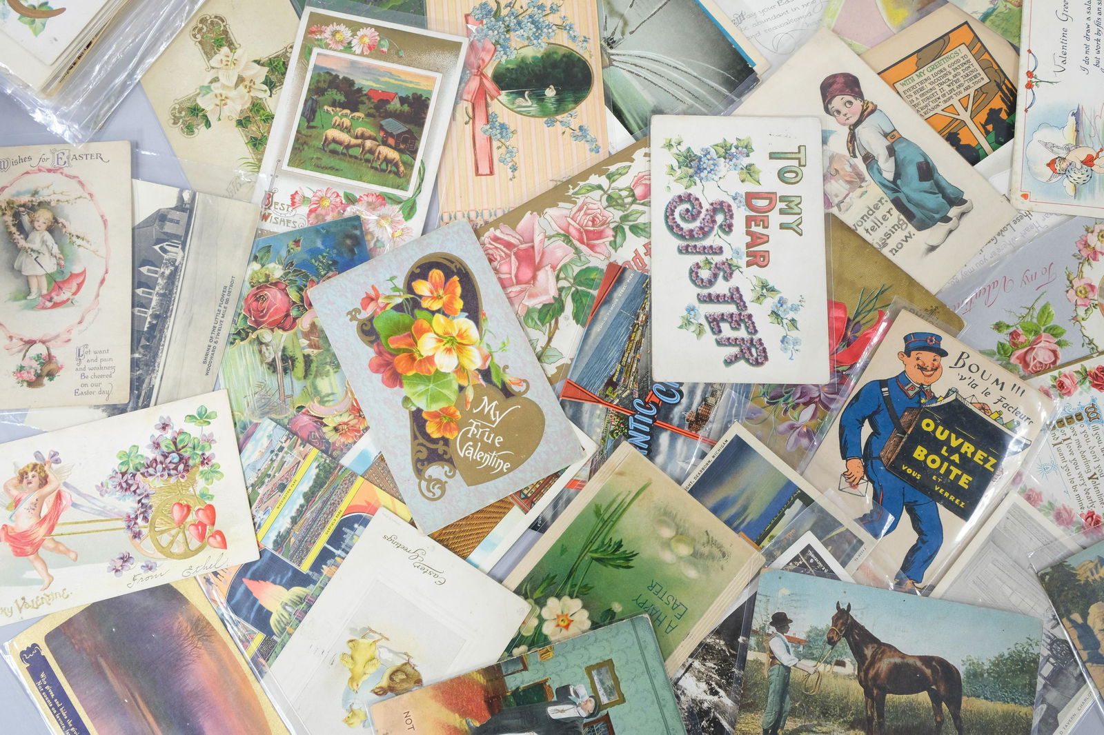 Lot of 500+ Antique Post Cards (1 of 6)