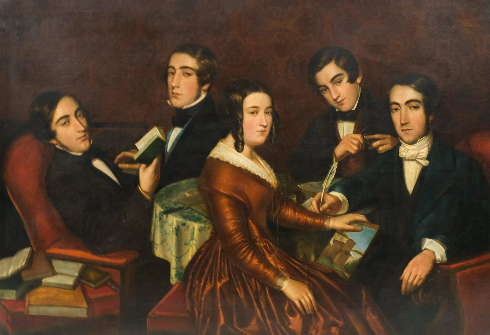 American School, Large Family Portrait (1 of 8)