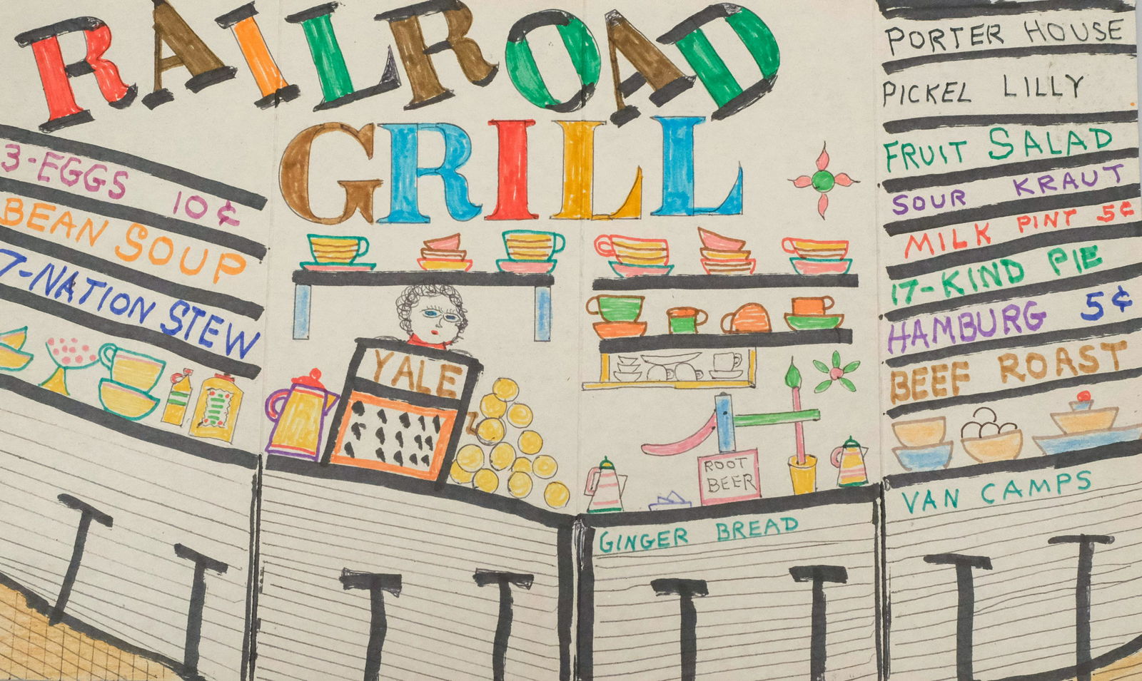 Lewis Smith, "Railroad Grill" (1 of 10)