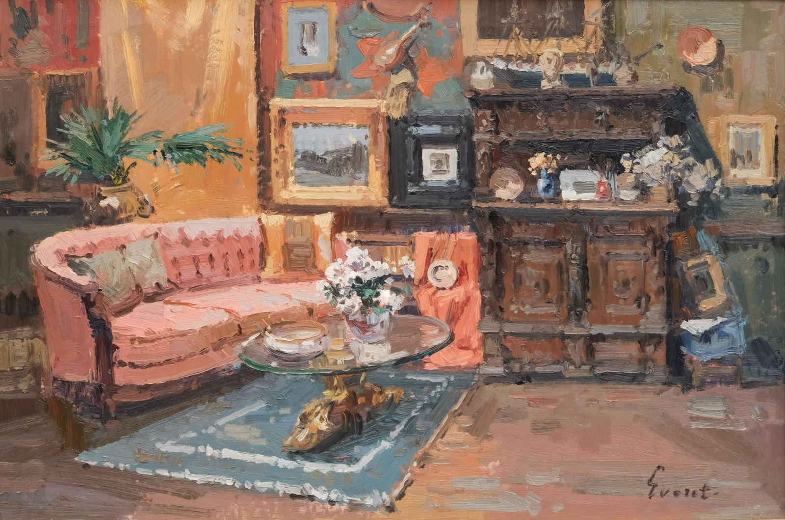 John Everit, "Art Collection Sitting Room" (1 of 7)