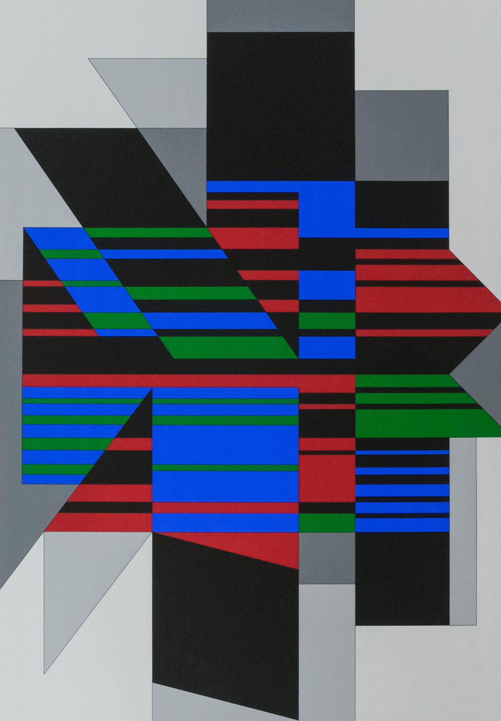 Victor Vasarely, Op-Art Serigraph (1 of 8)
