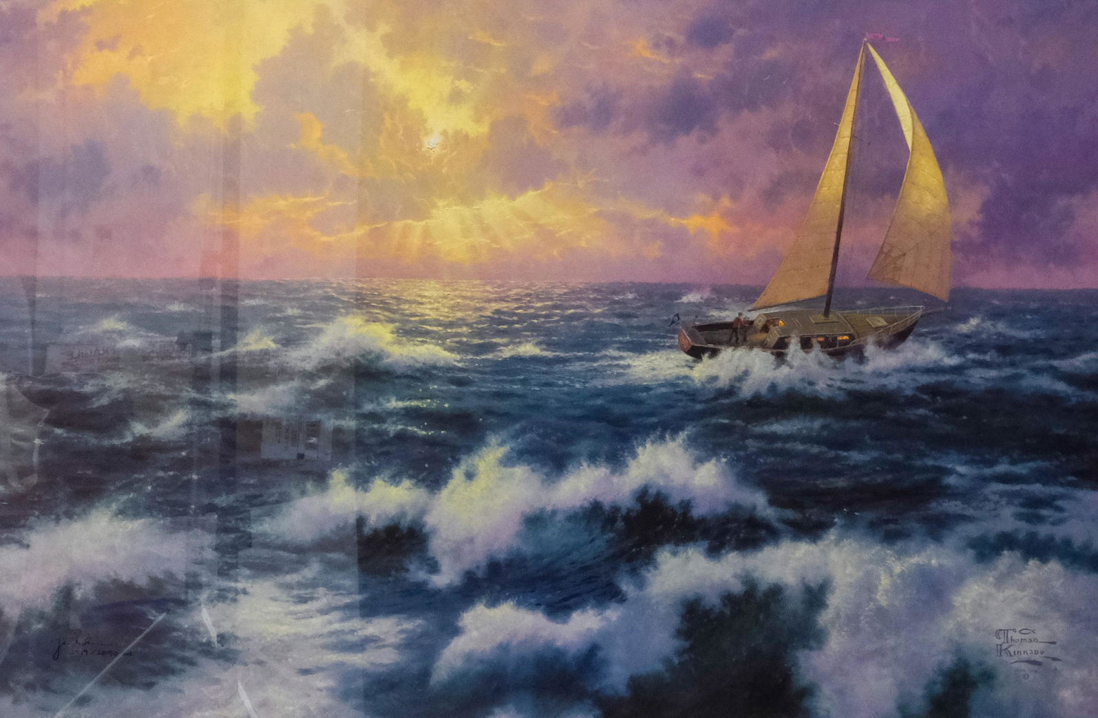 Thomas Kinkade, "Perseverance" (1 of 8)