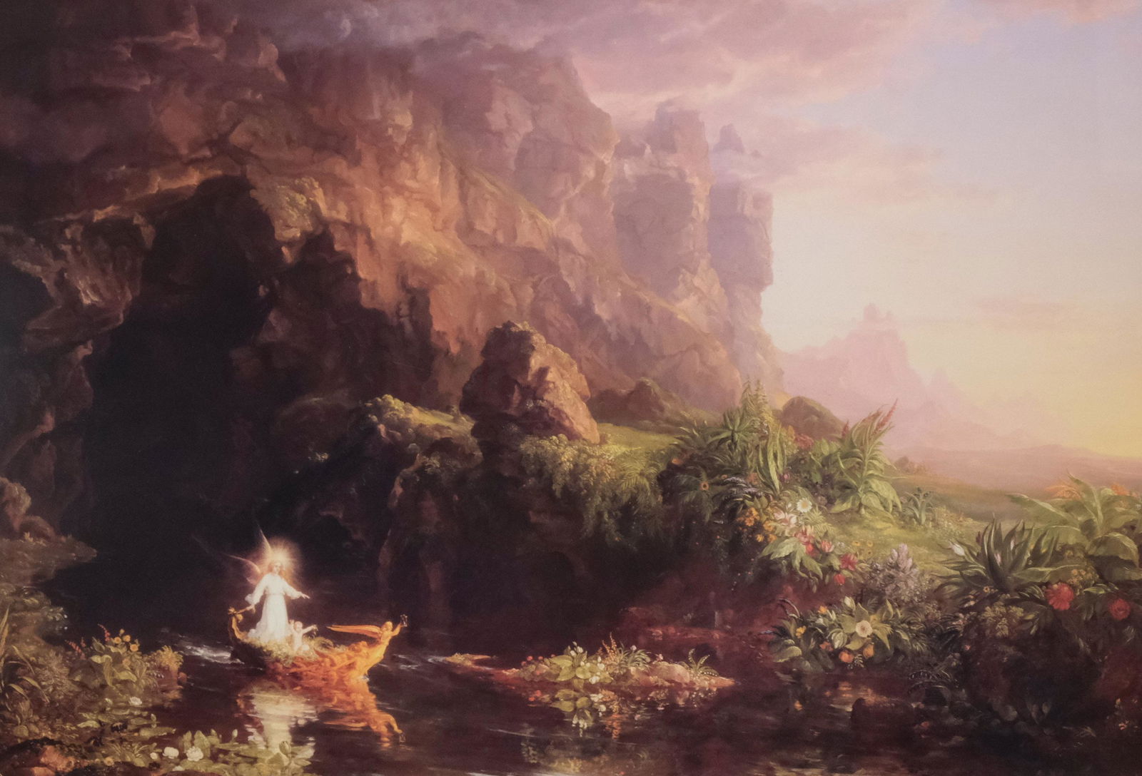 Thomas Cole Voyage of Life, Framed Print (1 of 6)