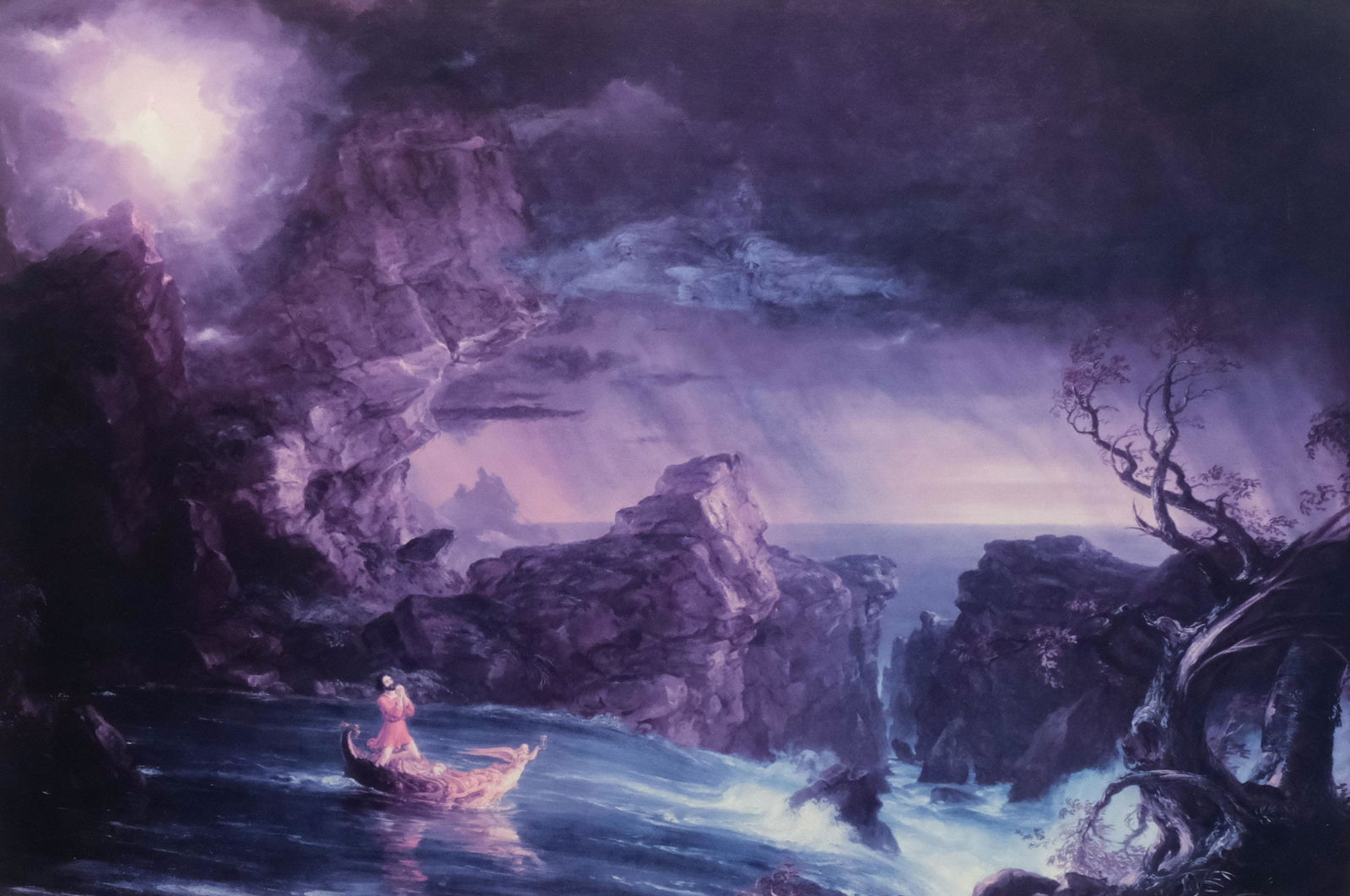 Thomas Cole Voyage of Life, Framed Print (1 of 5)