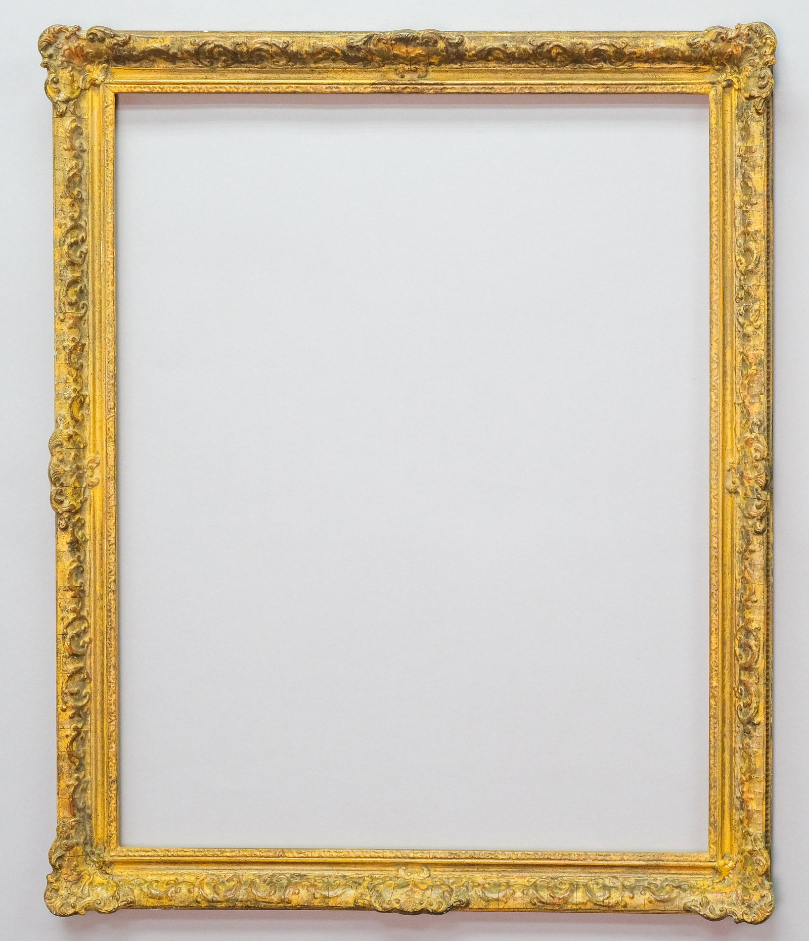 Louis XIV Giltwood Frame: American, ca. 1930, possibly by Newcomb Macklin. Rabbet: 22" x 28" Overall Dimensions: 26" x 32" Molding Width: 2 1/2"
