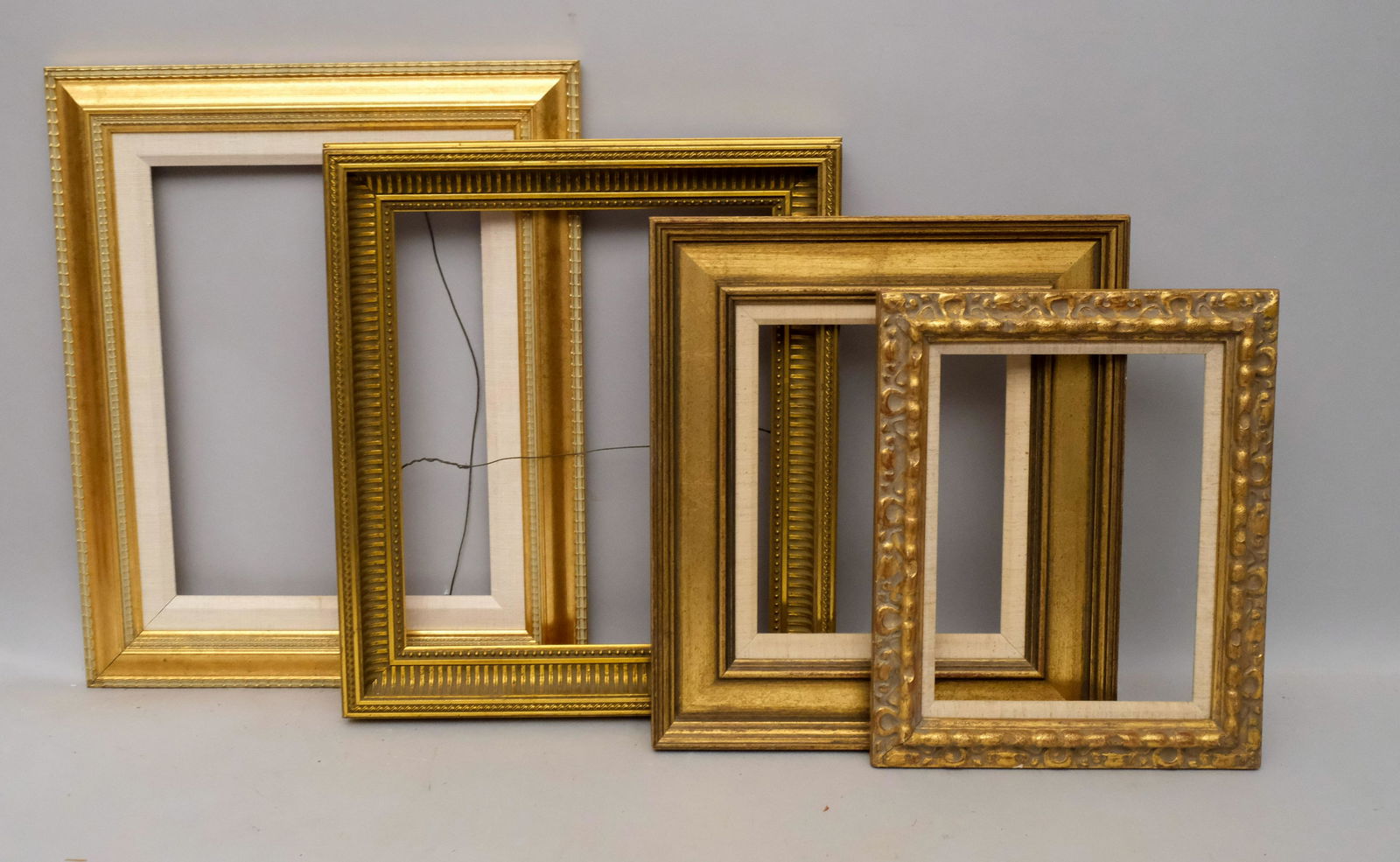 Lot of 4 Frames of Various Sizes and Styles (1 of 3)