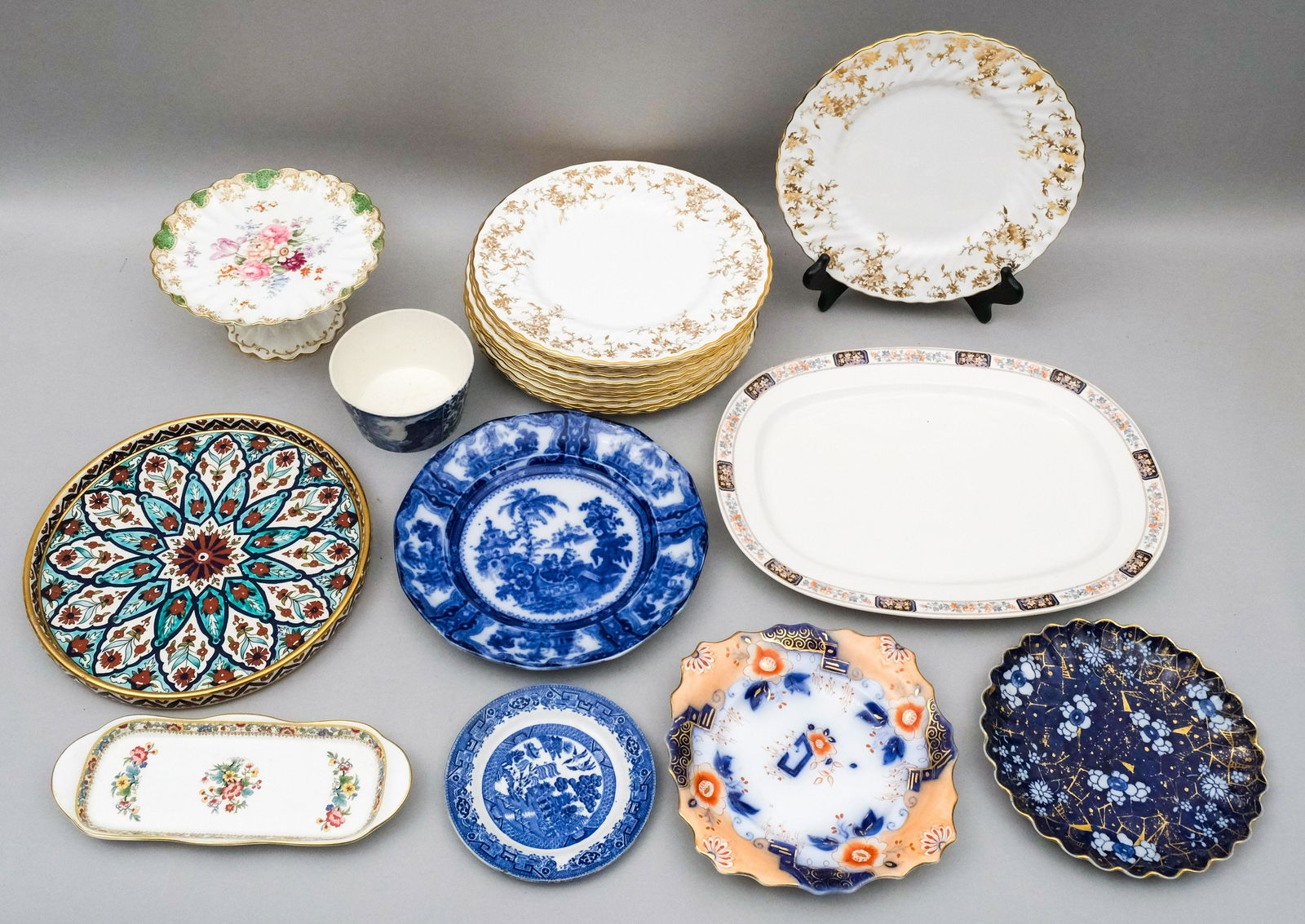 Lot of Fine Porcelain, Wedgwood, Minton, Etc (1 of 9)
