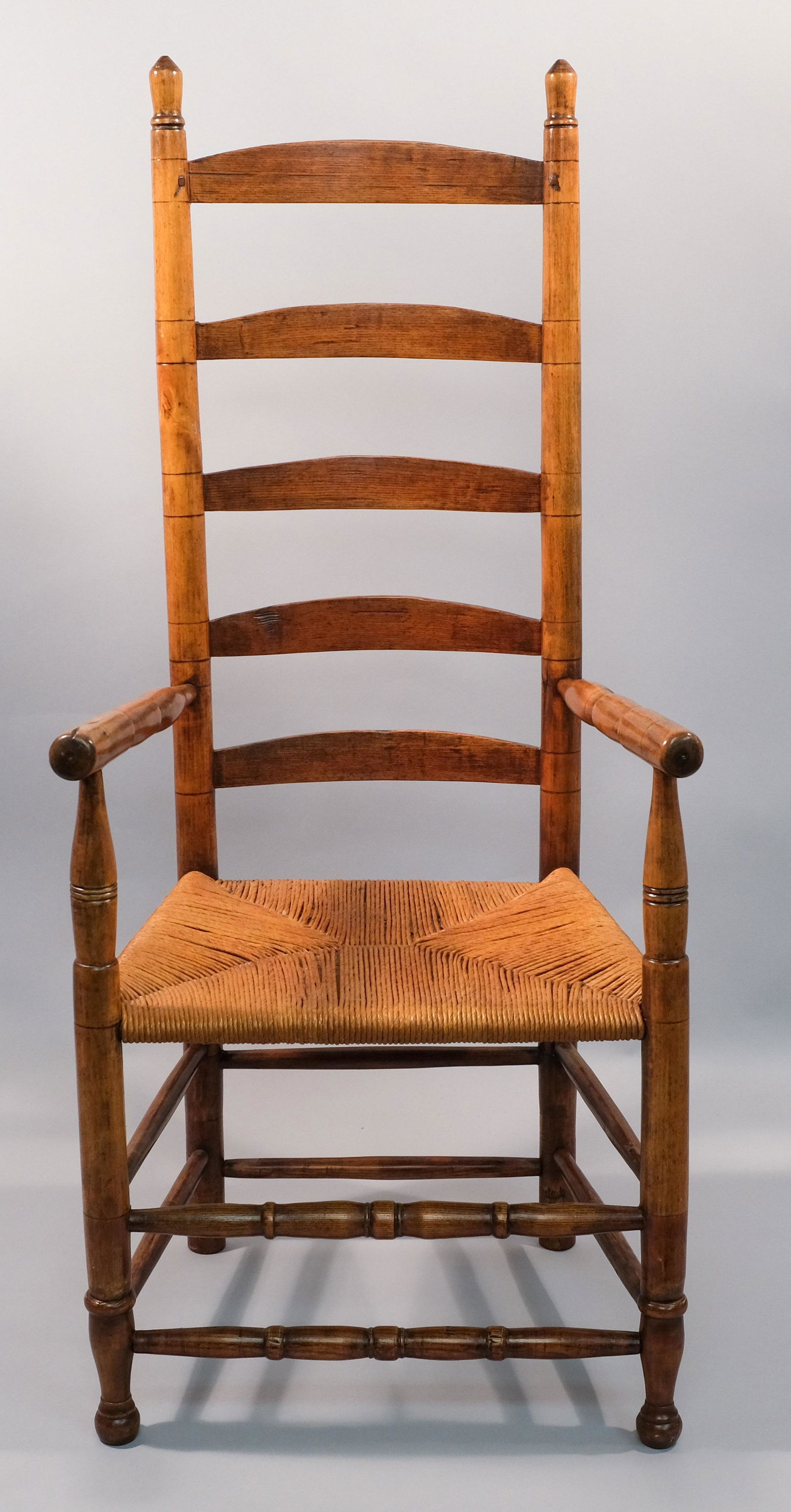 New England Ladder Back Arm Chair (1 of 10)