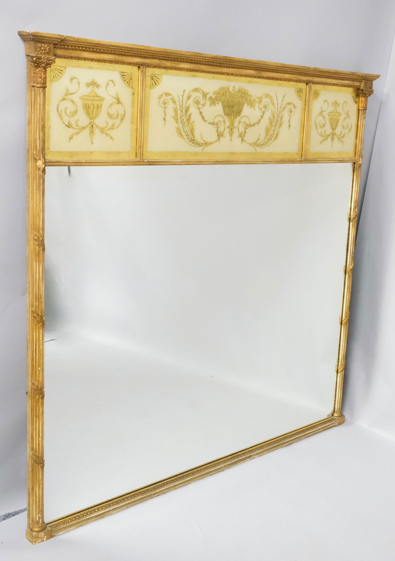 Large Federal Eglomise Mirror (1 of 6)